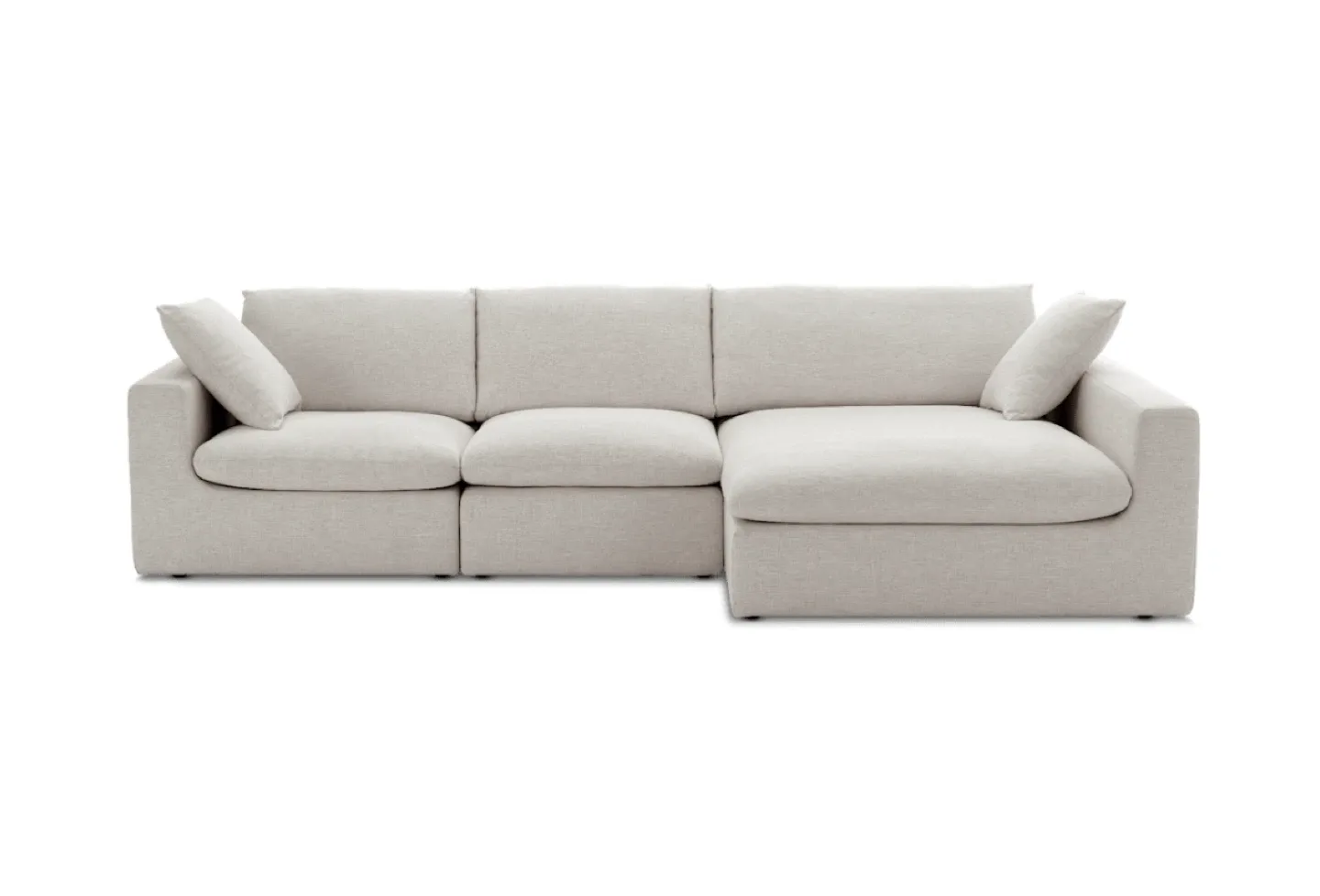 Castlery, Dawson Wide Chaise Sectional Sofa