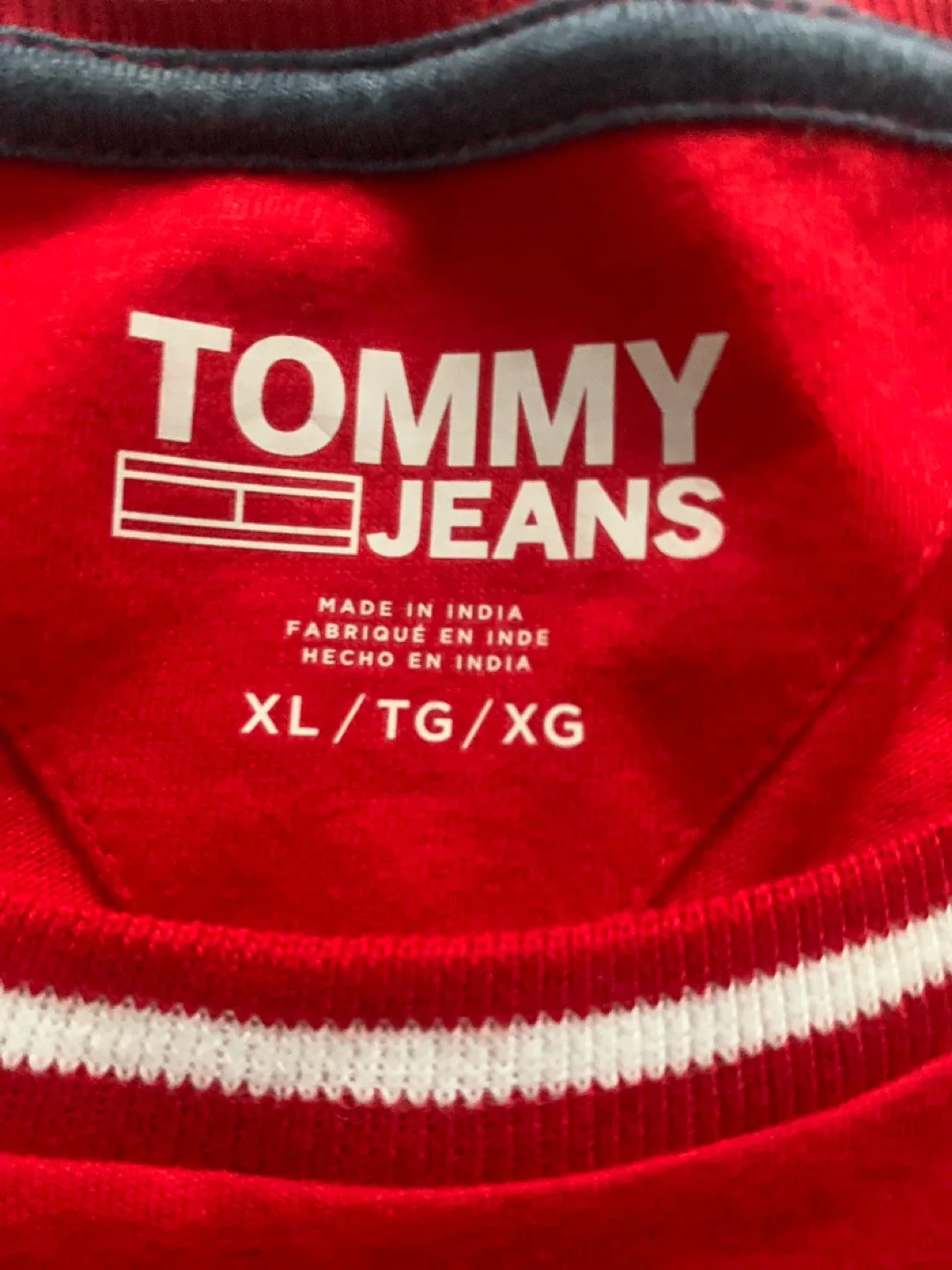 Tommy Jeans Red Long Sleeve - XL image indicator(2)