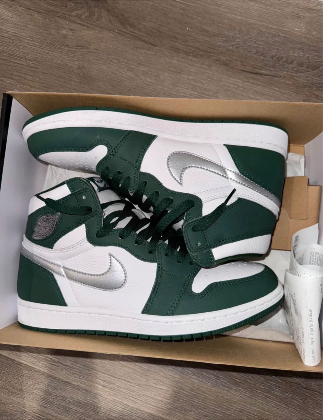 Nike Air Jordan 1 Retro High Lucky Green