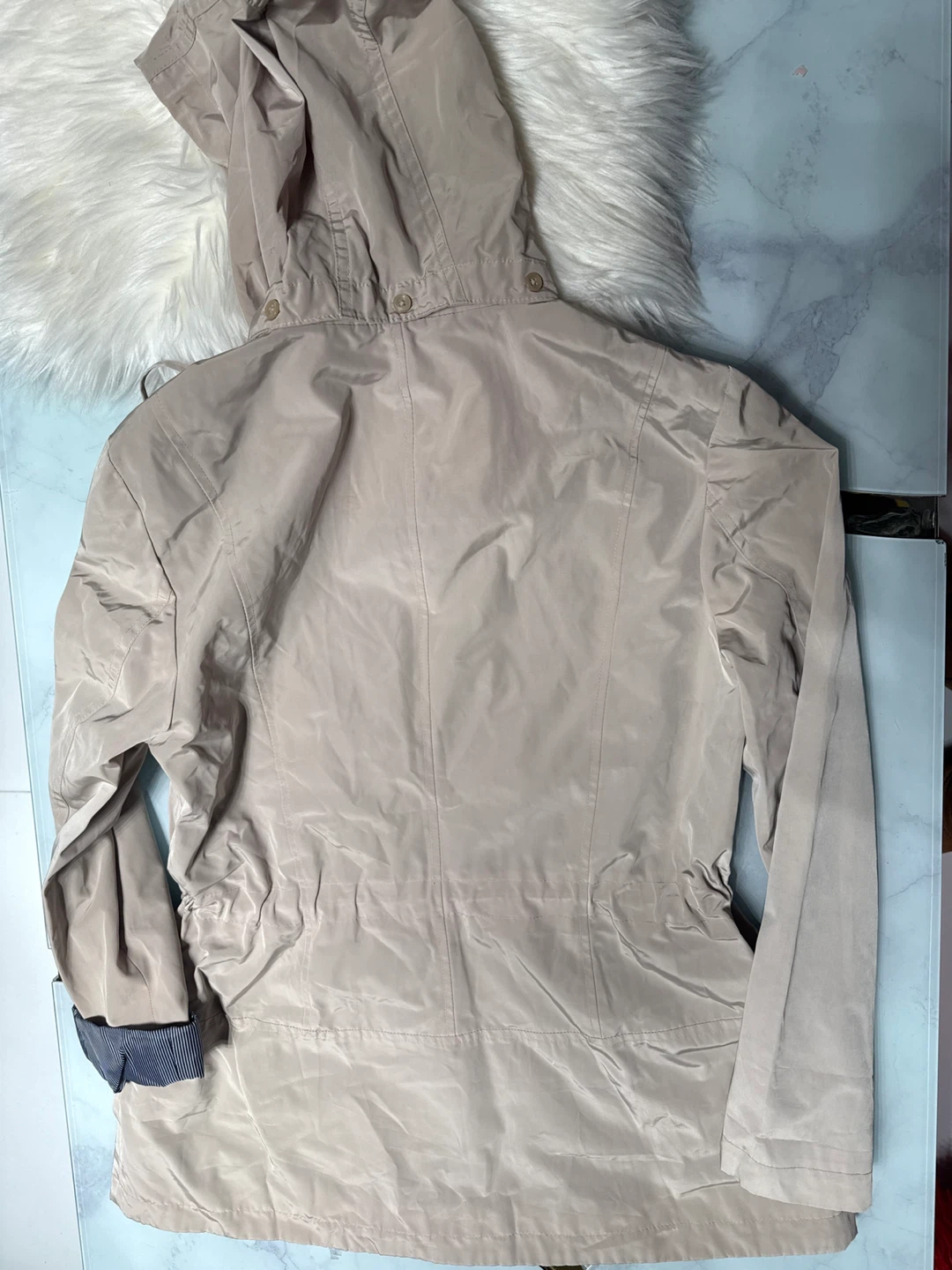 Charter Club Water Resistant Hooded Jacket - M - photo 2