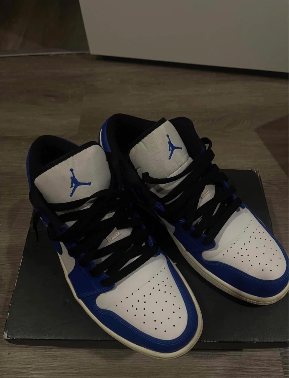 Nike Air Jordan 1 Low White/Blue - photo 3