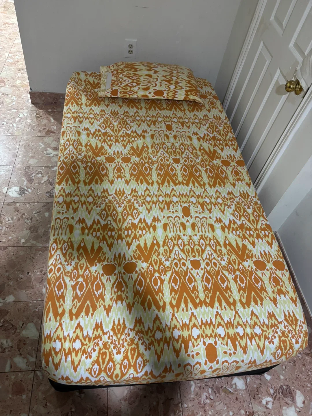 Used Twin Bed Frame and Mattress