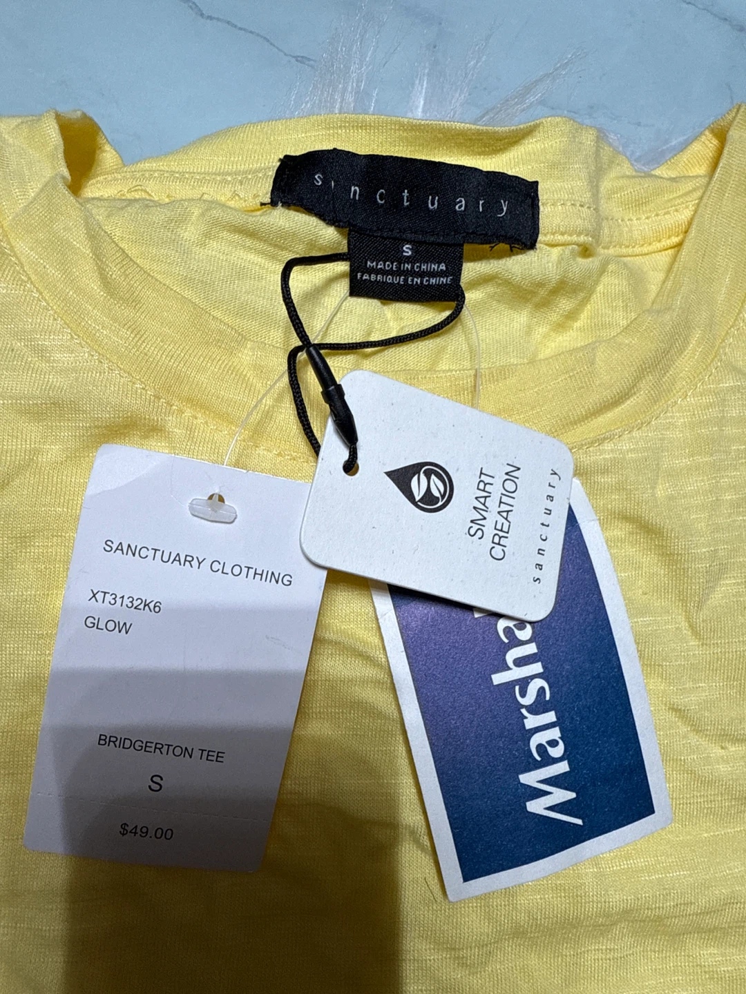Sanctuary Bridgeton Tee - Yellow, Size S - photo 2