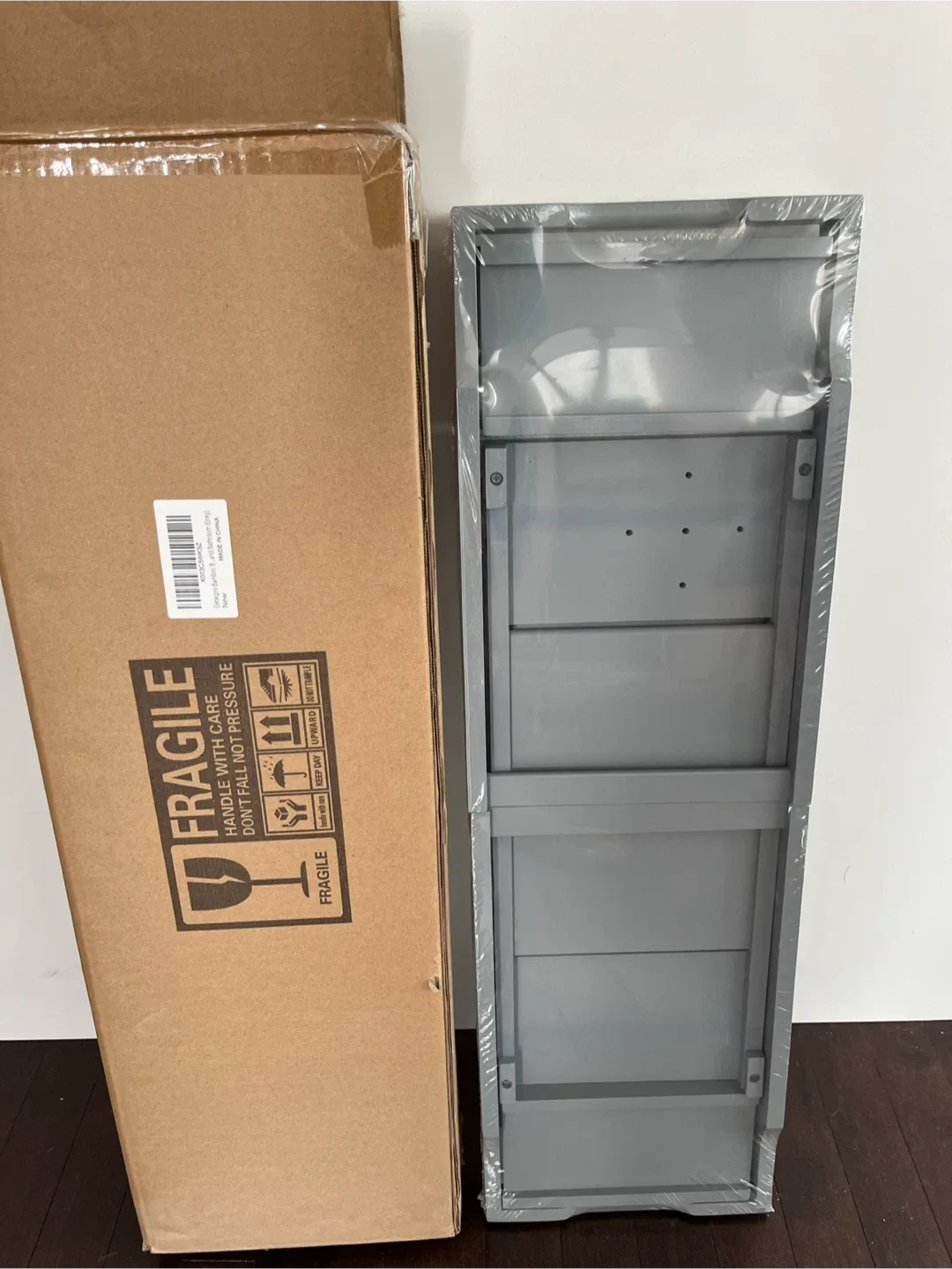 New Extendable Bathtub Caddy in Grey