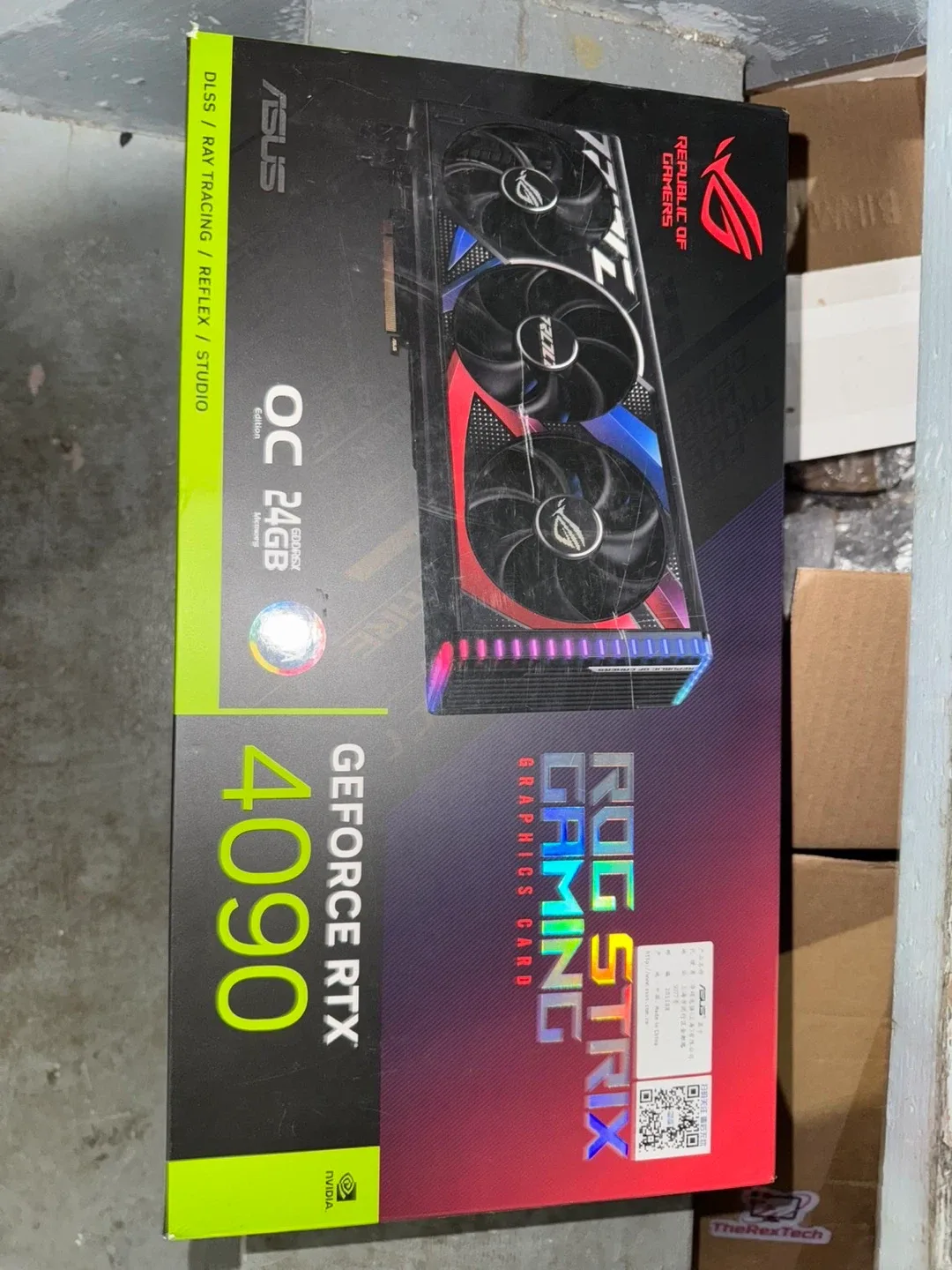 ASUS ROG Strix GeForce RTX 4090 OC 24GB Graphics Card