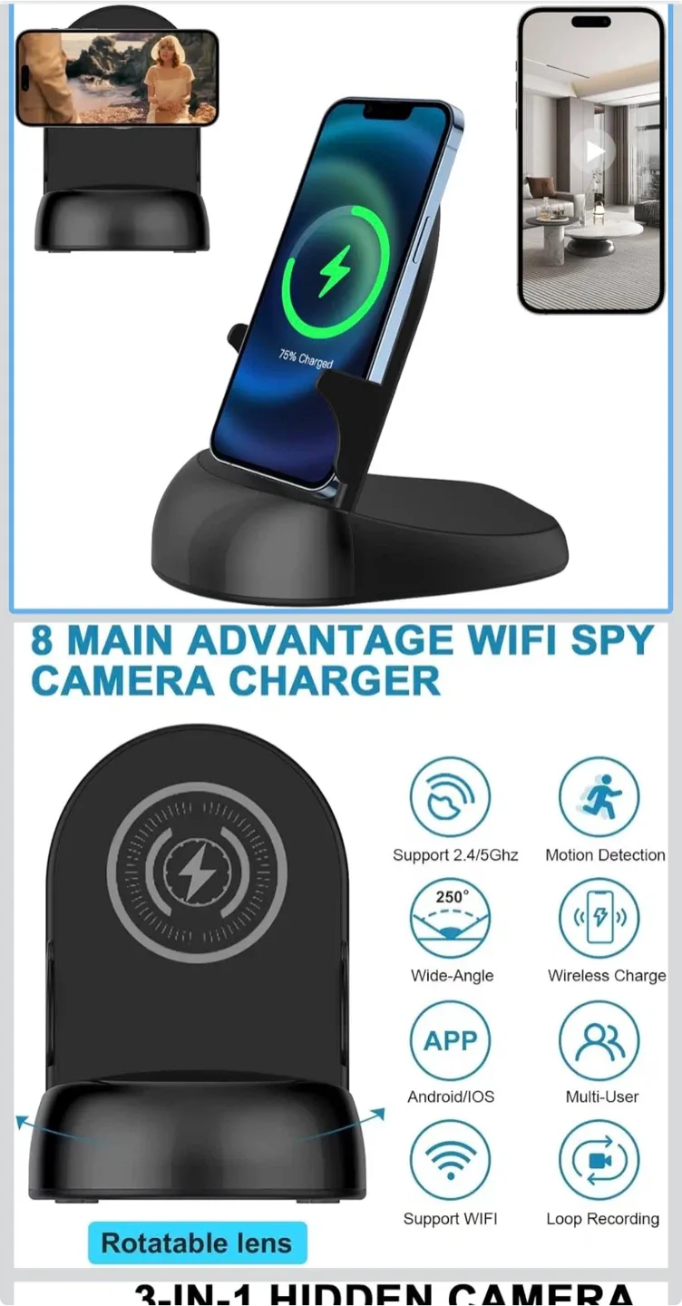 Security Camera, 2.4/5GHz Smart