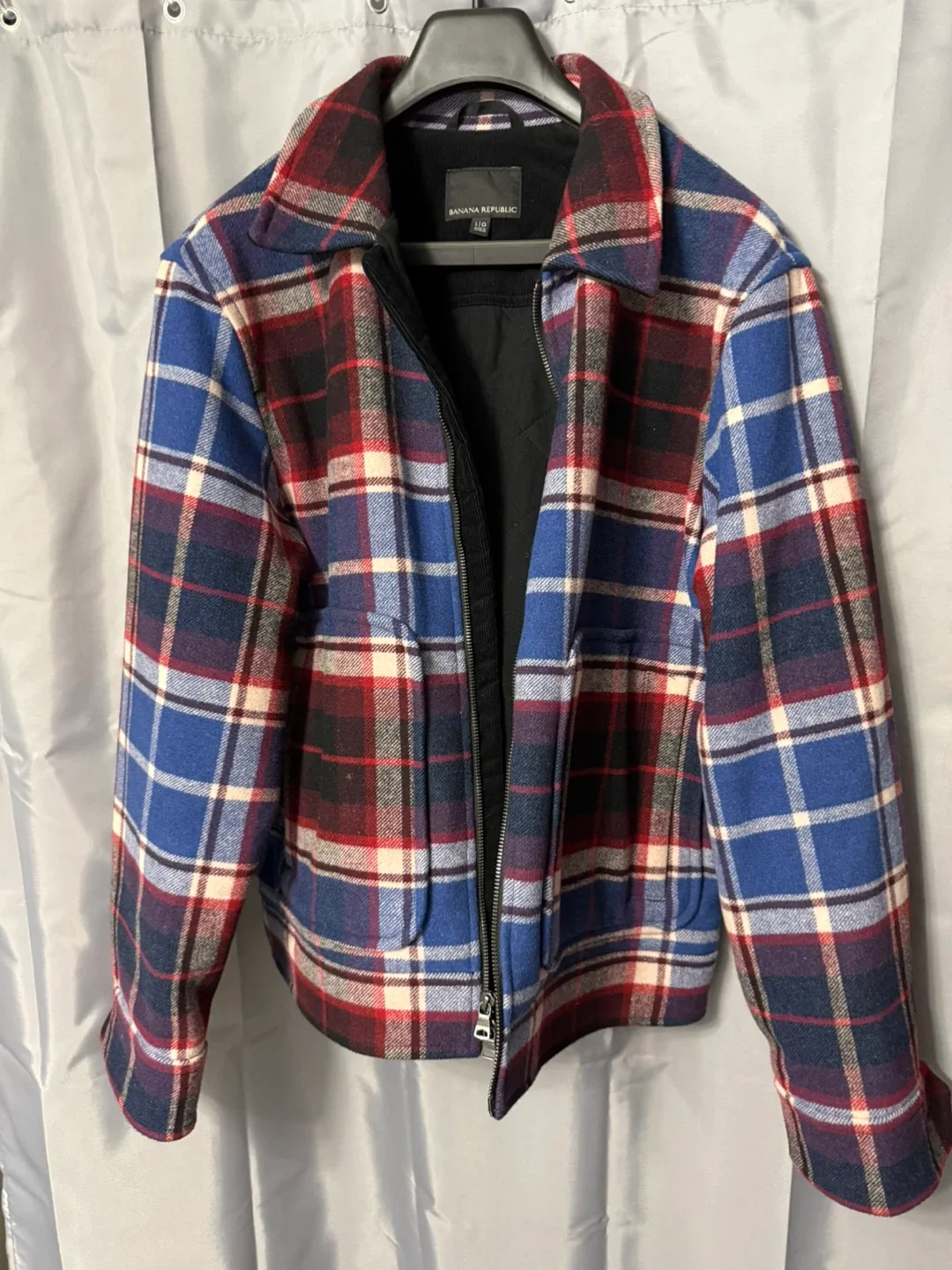 Banana Republic Plaid Jacket - Men's Large