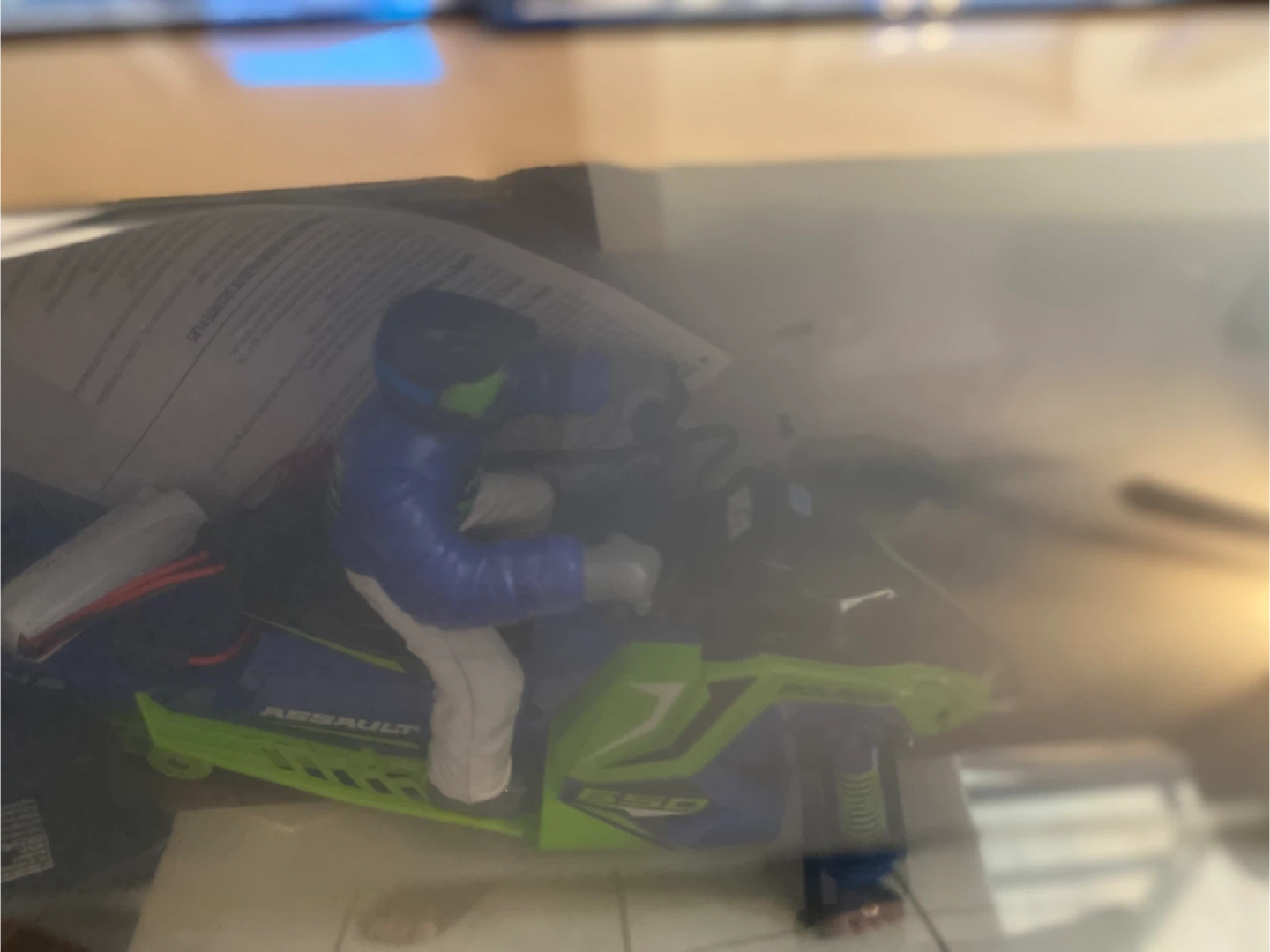 Polaris Assault 850 Snowmobile Toy - New in Box! - photo 4