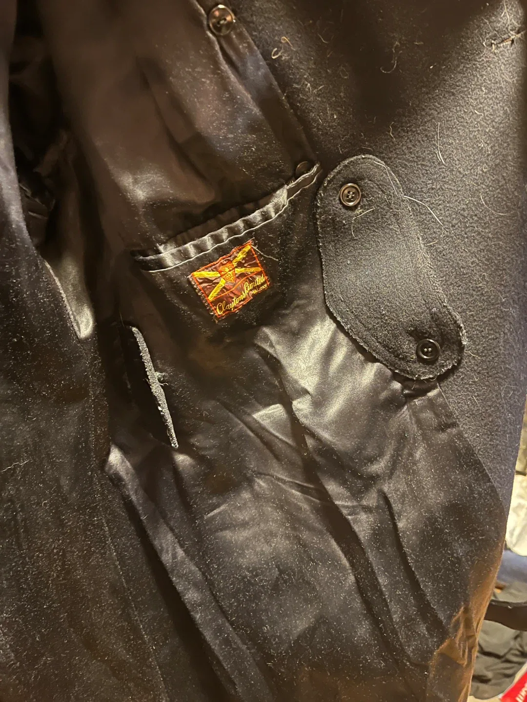 Vintage Canadian Navy Great Coat image indicator(7)