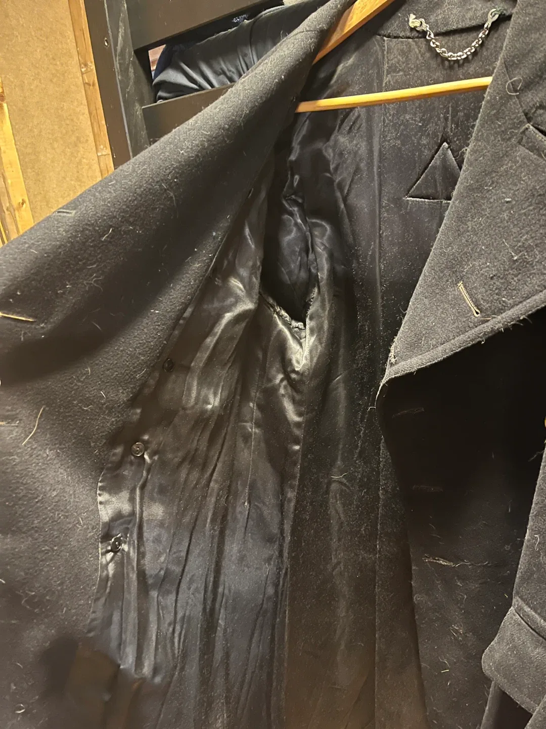 Vintage Canadian Navy Great Coat image indicator(8)