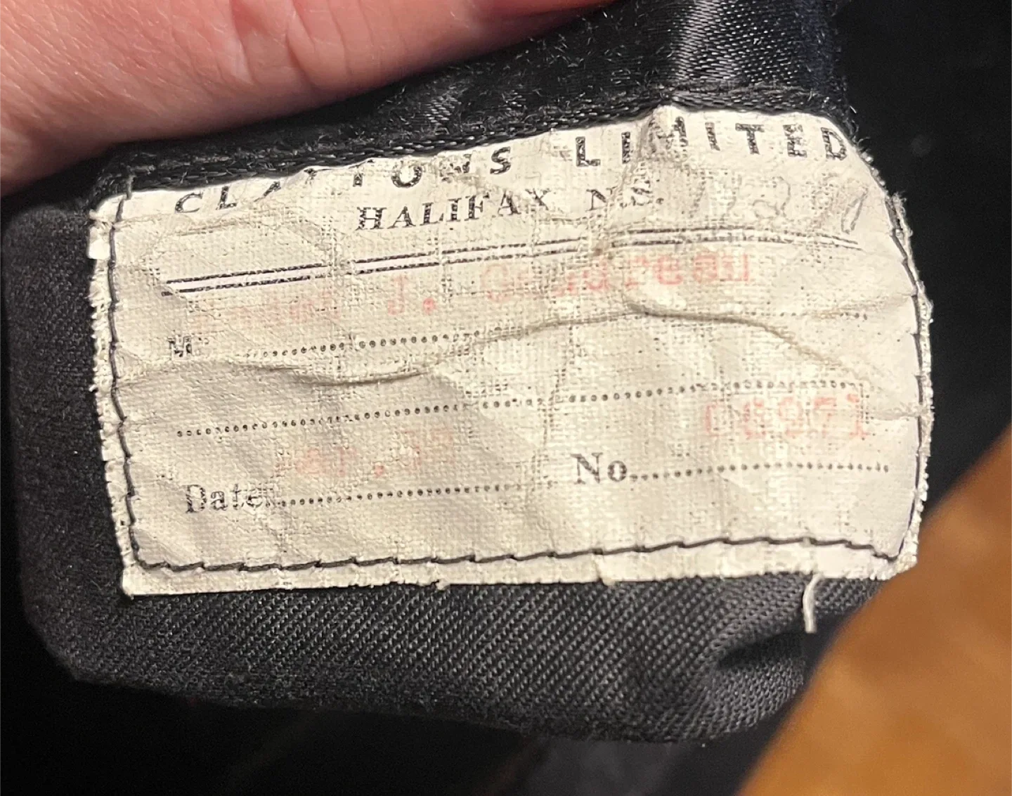 Vintage Canadian Navy Great Coat image indicator(9)