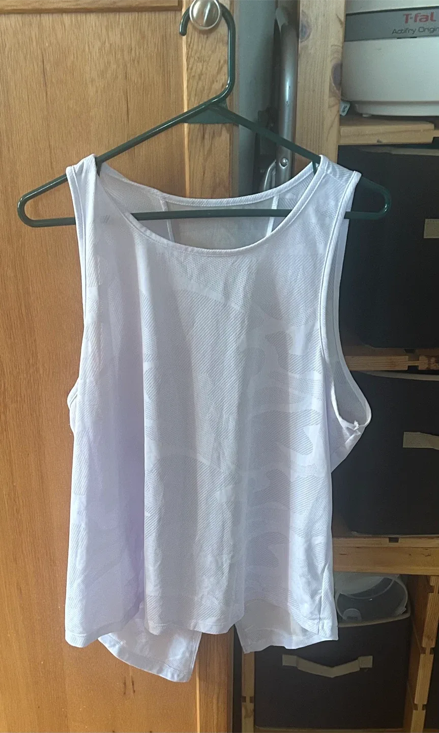 Shein White Tank Top - XL
