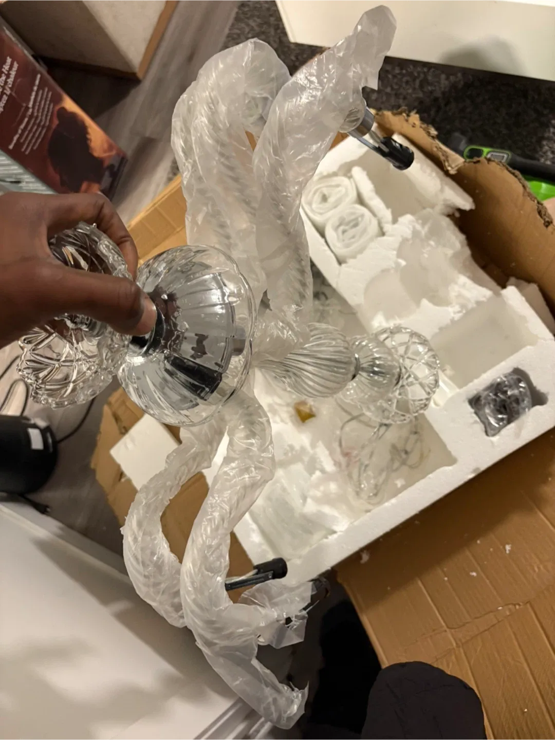 New Glass Chandelier image indicator(3)