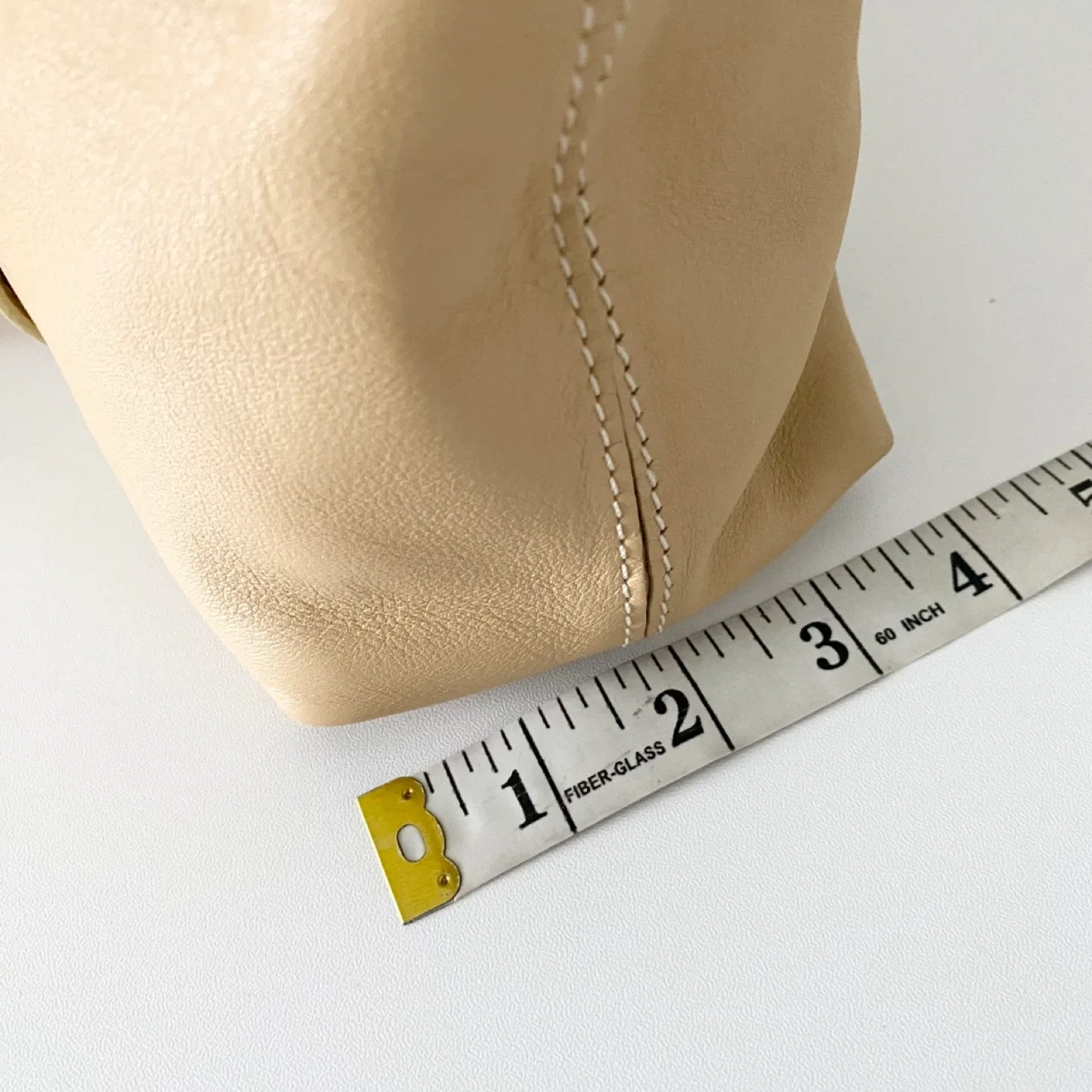 Y2K Leather Shoulder Bag with Silver Metal Ring image indicator(8)