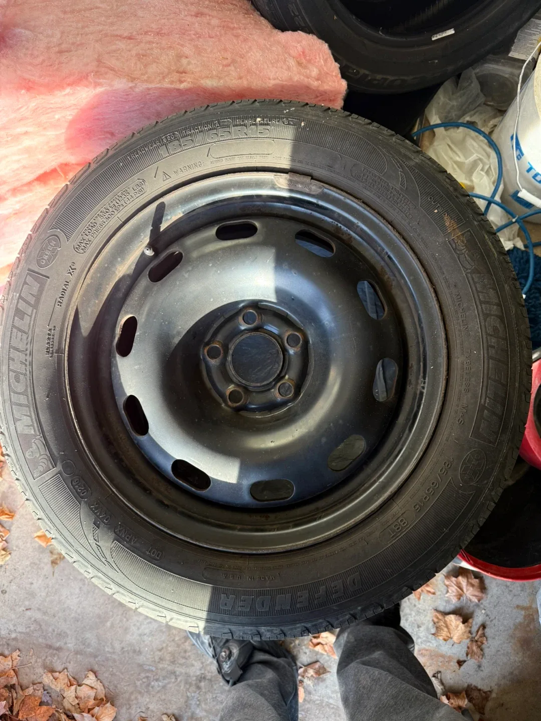 All season Michelin  185/65R15 Steel Wheel