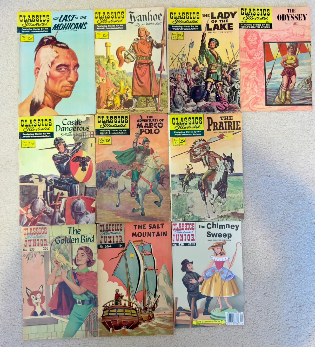 Classics Illustrated Comic Book Lot