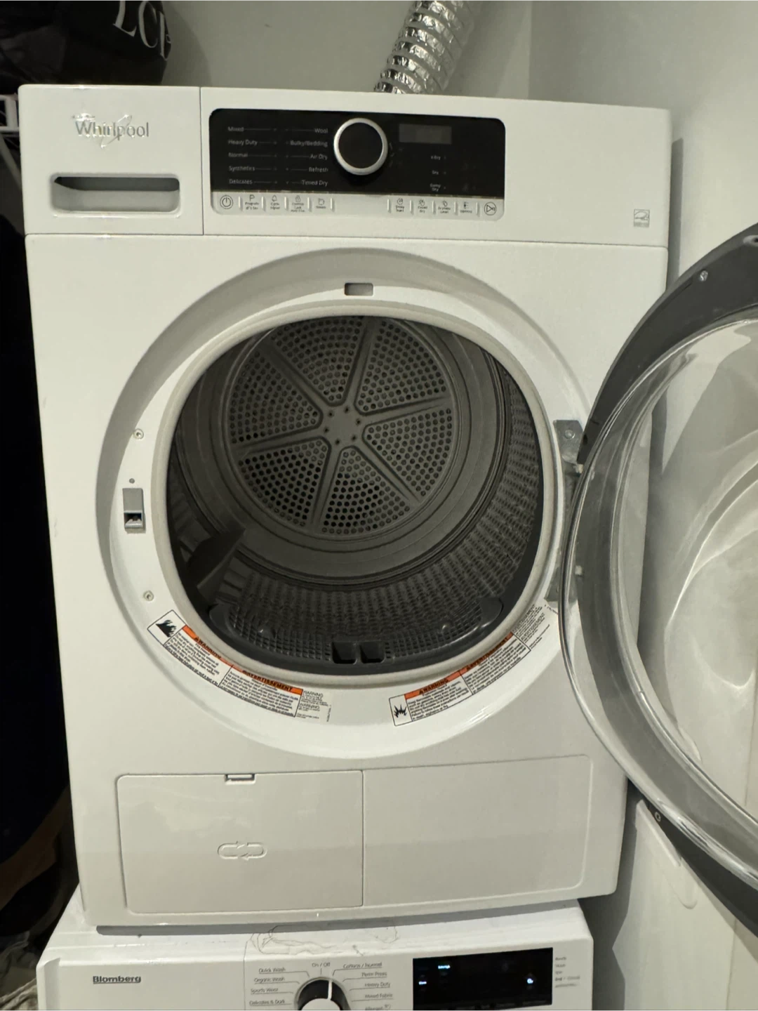 Whirlpool Front Load Electric Dryer - 10/10 - photo 2