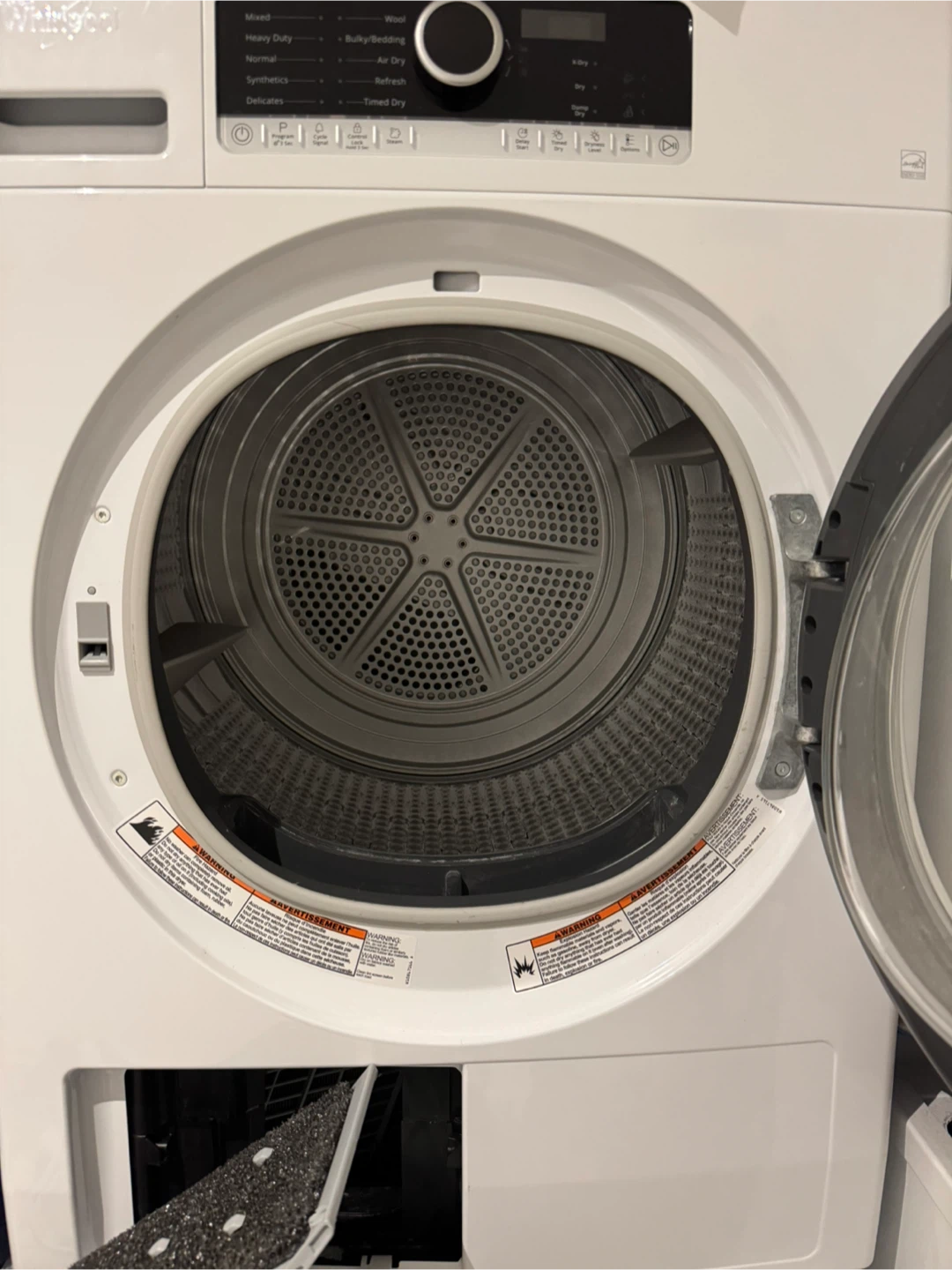 Whirlpool Front Load Electric Dryer - 10/10 - photo 4