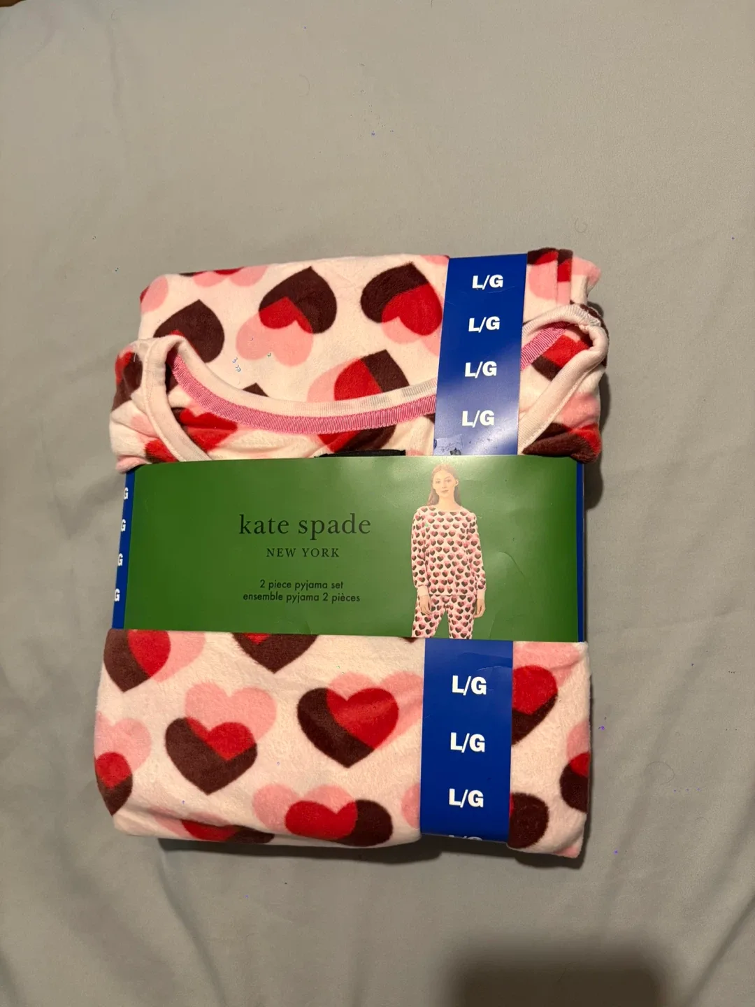 Kate Spade 2-Piece Pajama Set - Size L