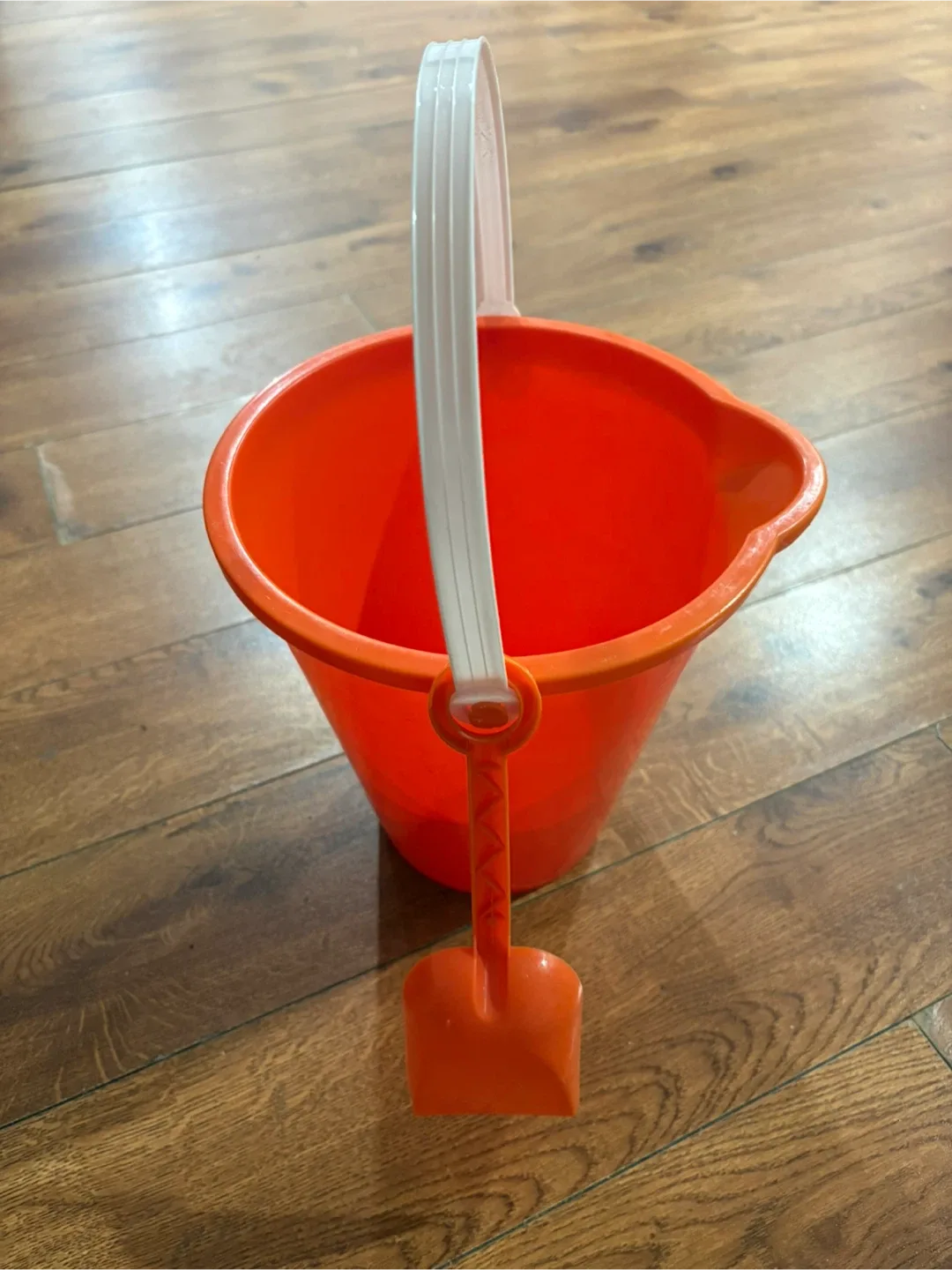 Orange Bucket & Shovel Set