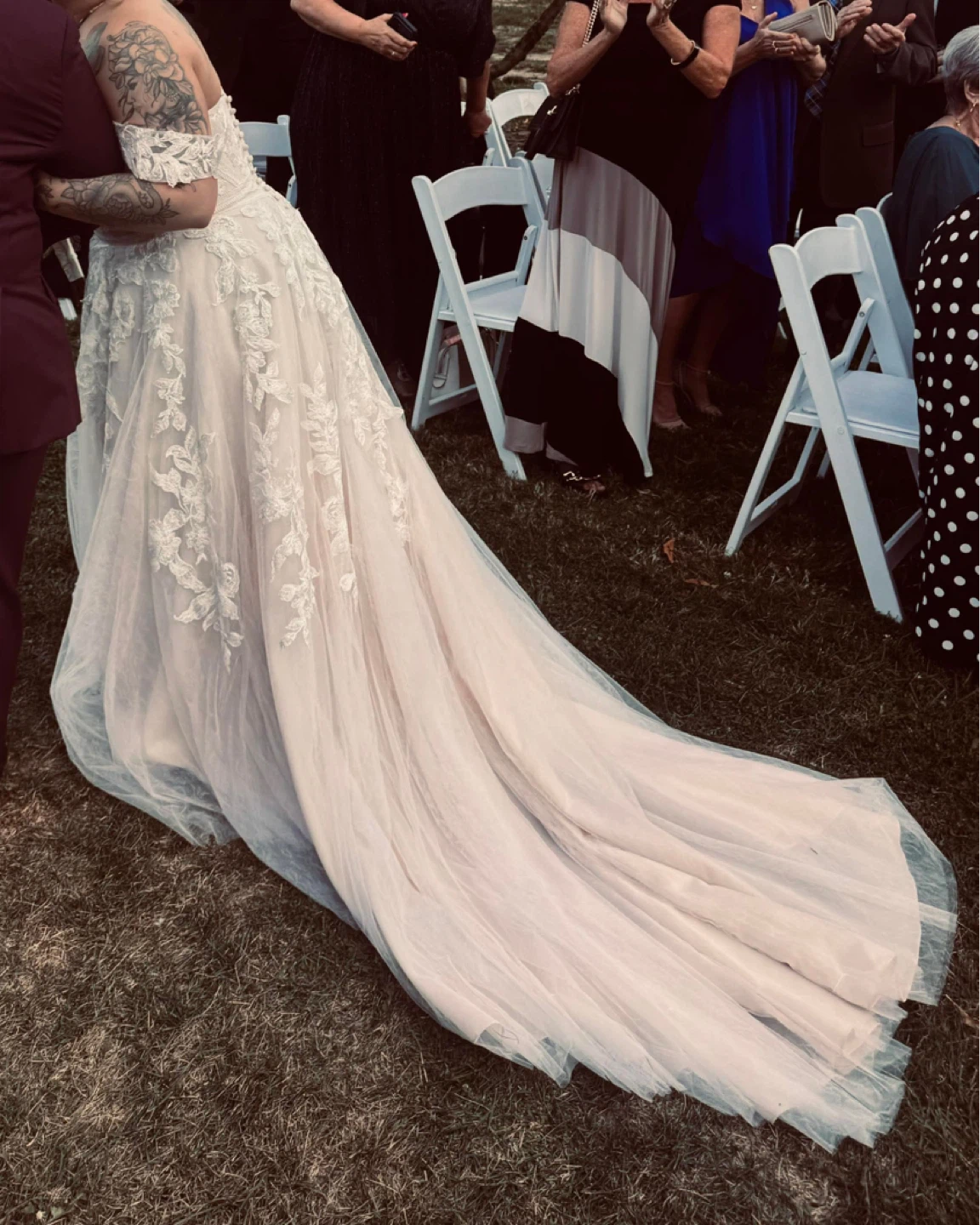 Wedding Dress, Floral Lace