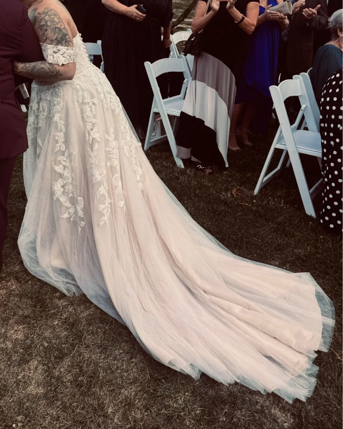 Wedding Dress, Floral Lace