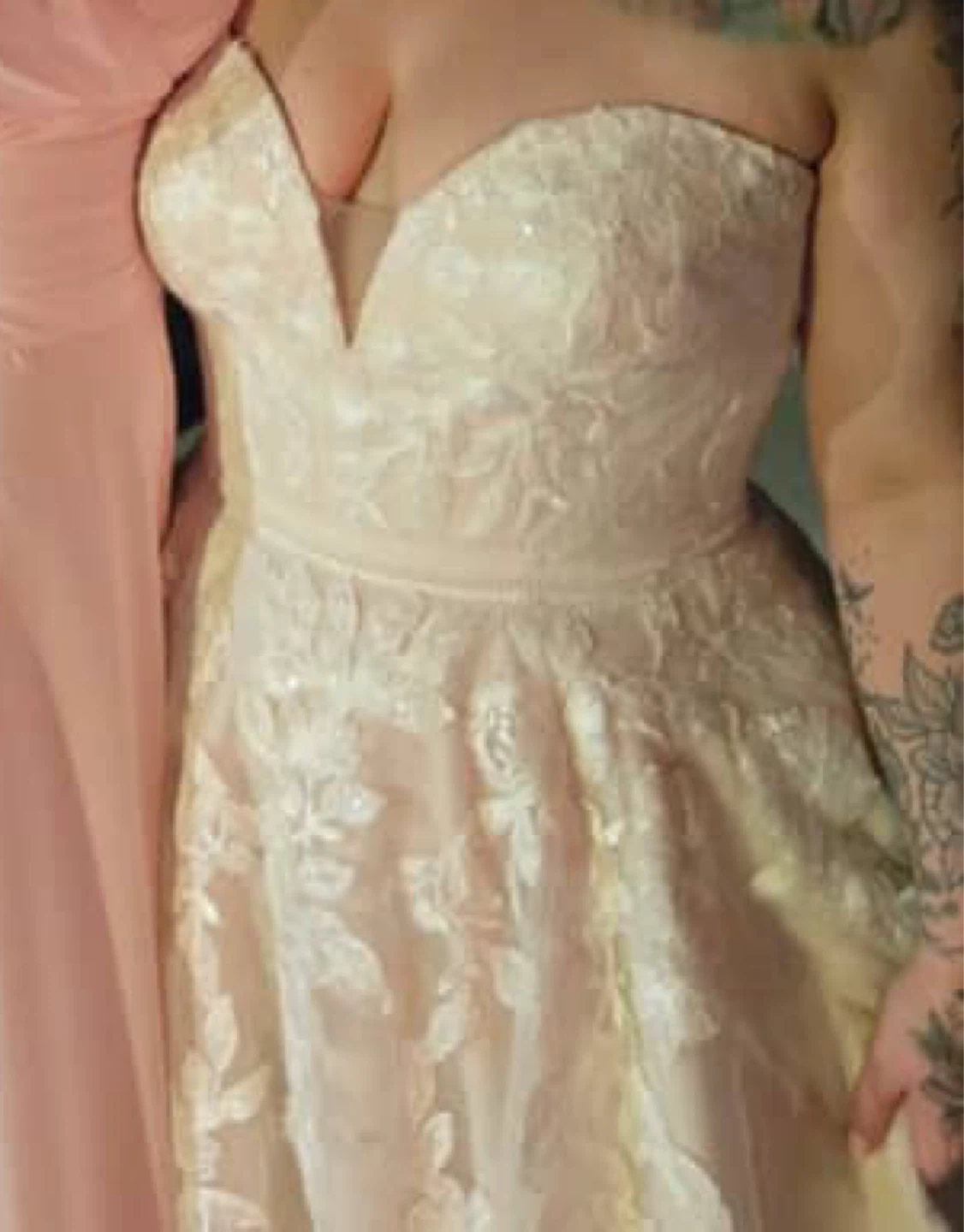 Wedding Dress, Floral Lace - photo 4