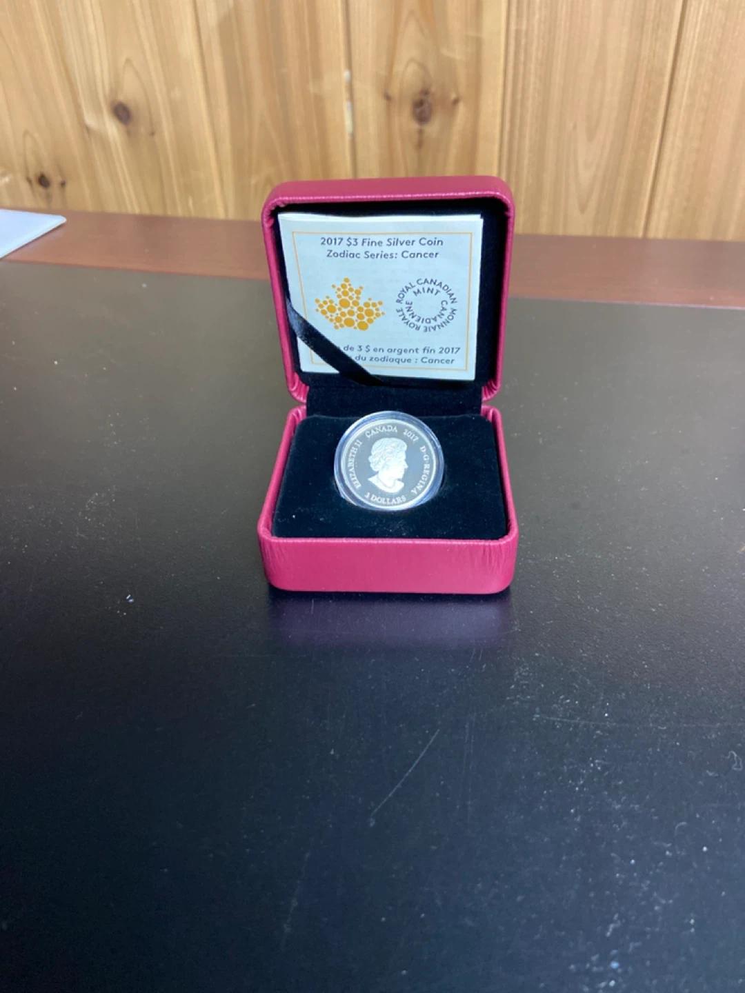 2017 $3 Fine Silver Coin - Zodiac Series: Cancer - photo 2