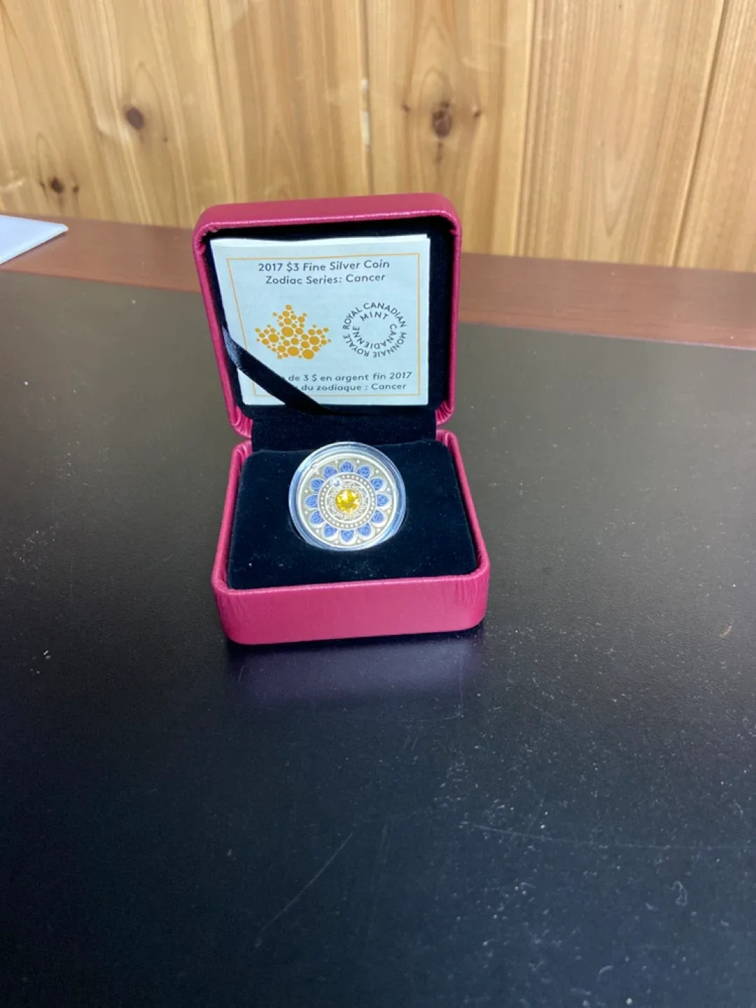 2017 $3 Fine Silver Coin - Zodiac Series: Cancer