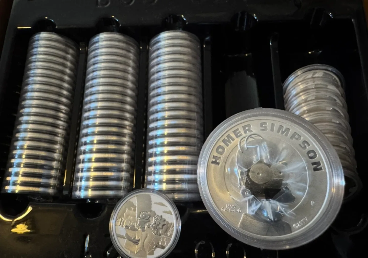 The Simpsons 1oz Silver Coin