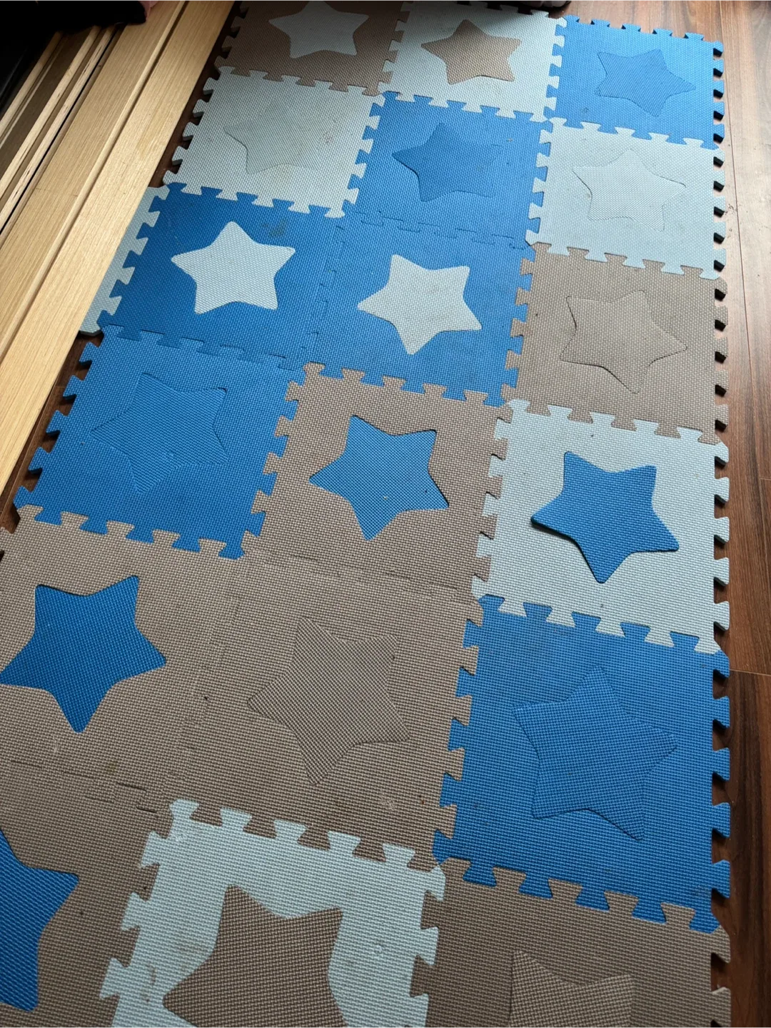 Foam Play Mat with Star Design