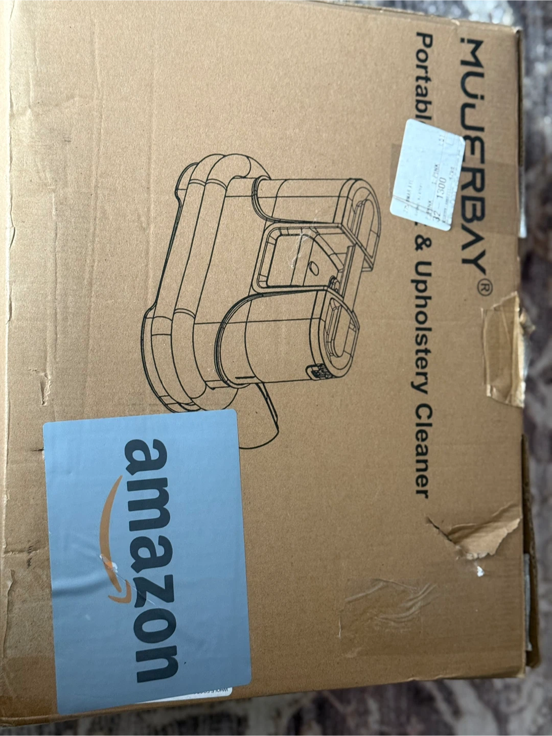 MUJERBAY Portable Upholstery Cleaner