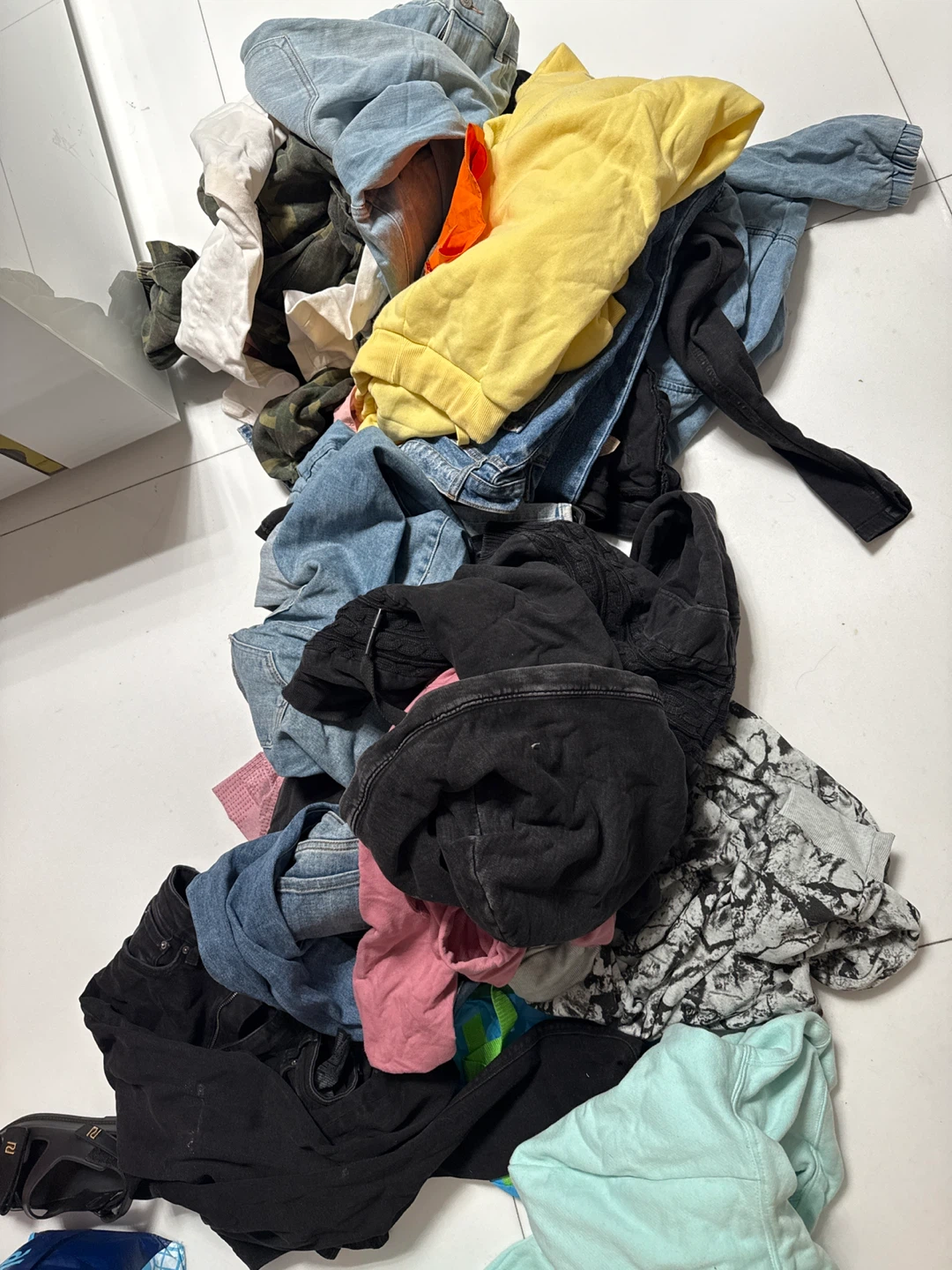 Bag complete Mixed Clothing Lot - Jeans, Shirts, Jacket - photo 5