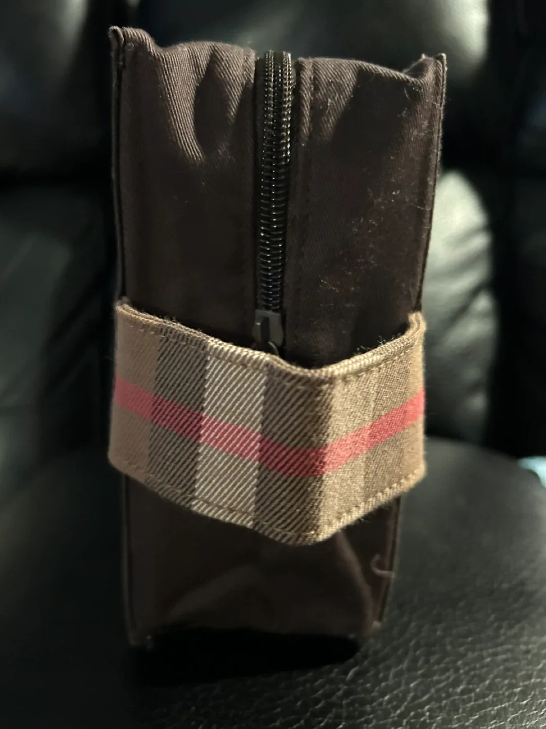 Burberry Fragrances Brown Cosmetic Bag image indicator(2)