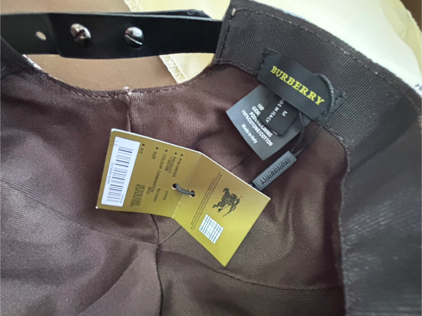 Burberry Cap Hat - photo 4