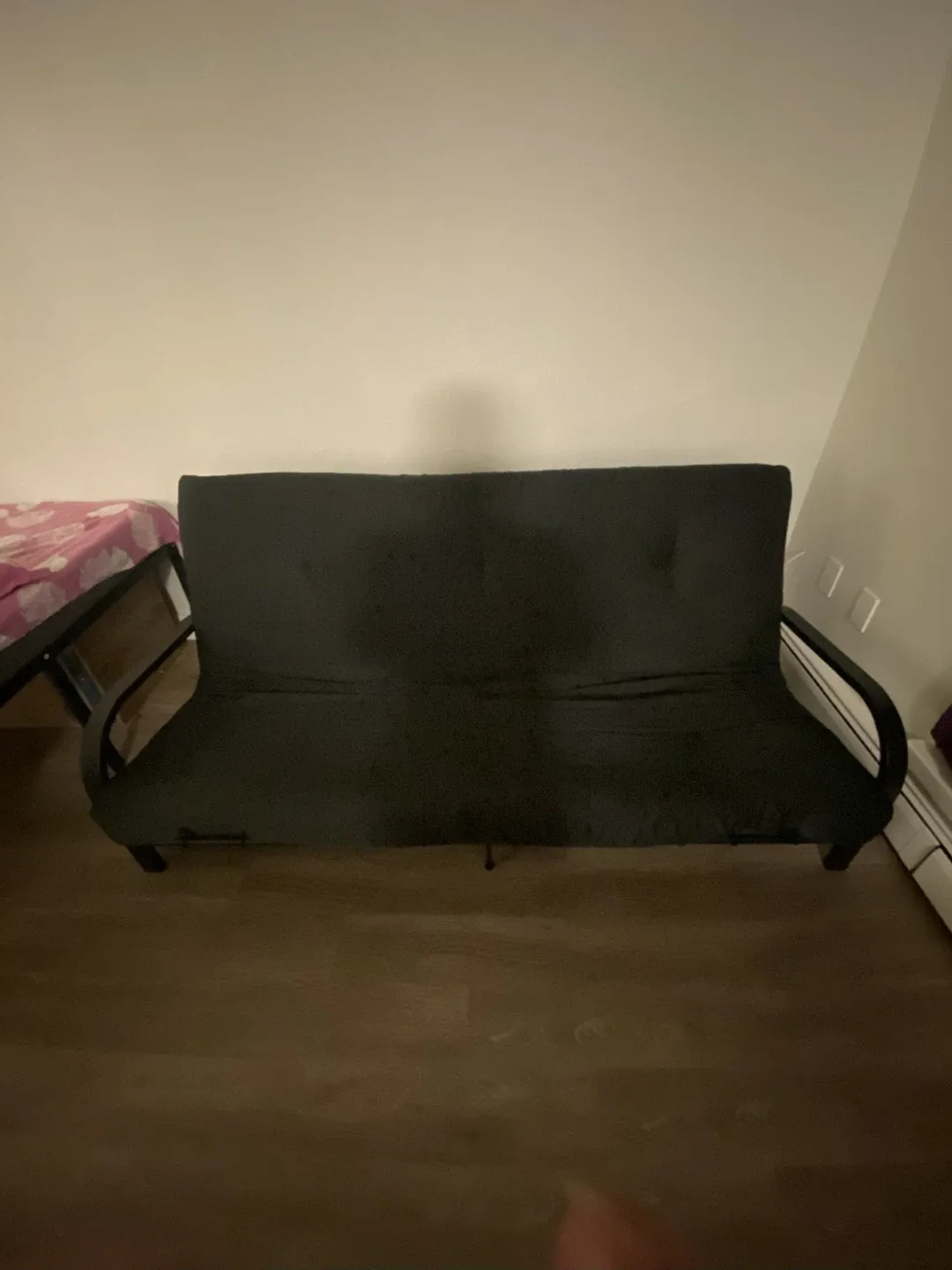 Full-Size Futon Sofa + Folding Sofa Bed + Coffee Table image indicator(2)