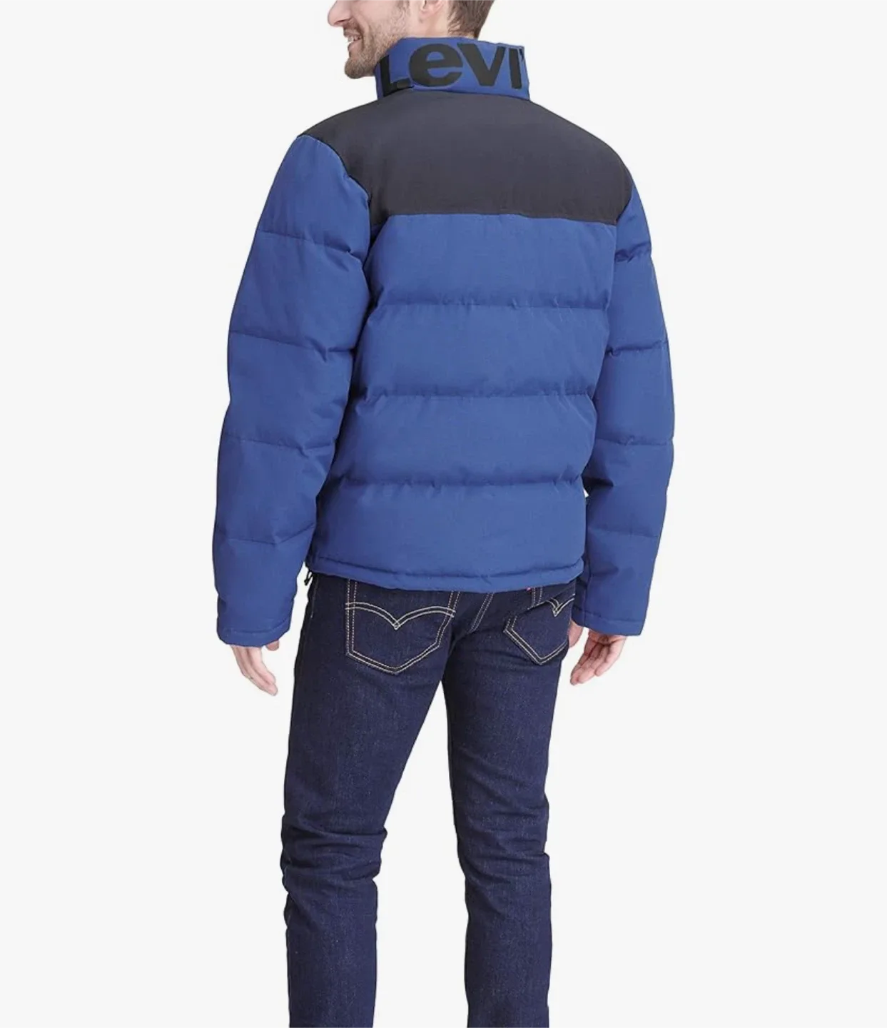 Levi's Blue Puffer Jacket image indicator(2)