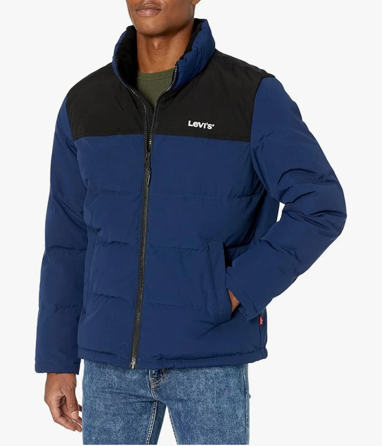 Levi's Blue Puffer Jacket