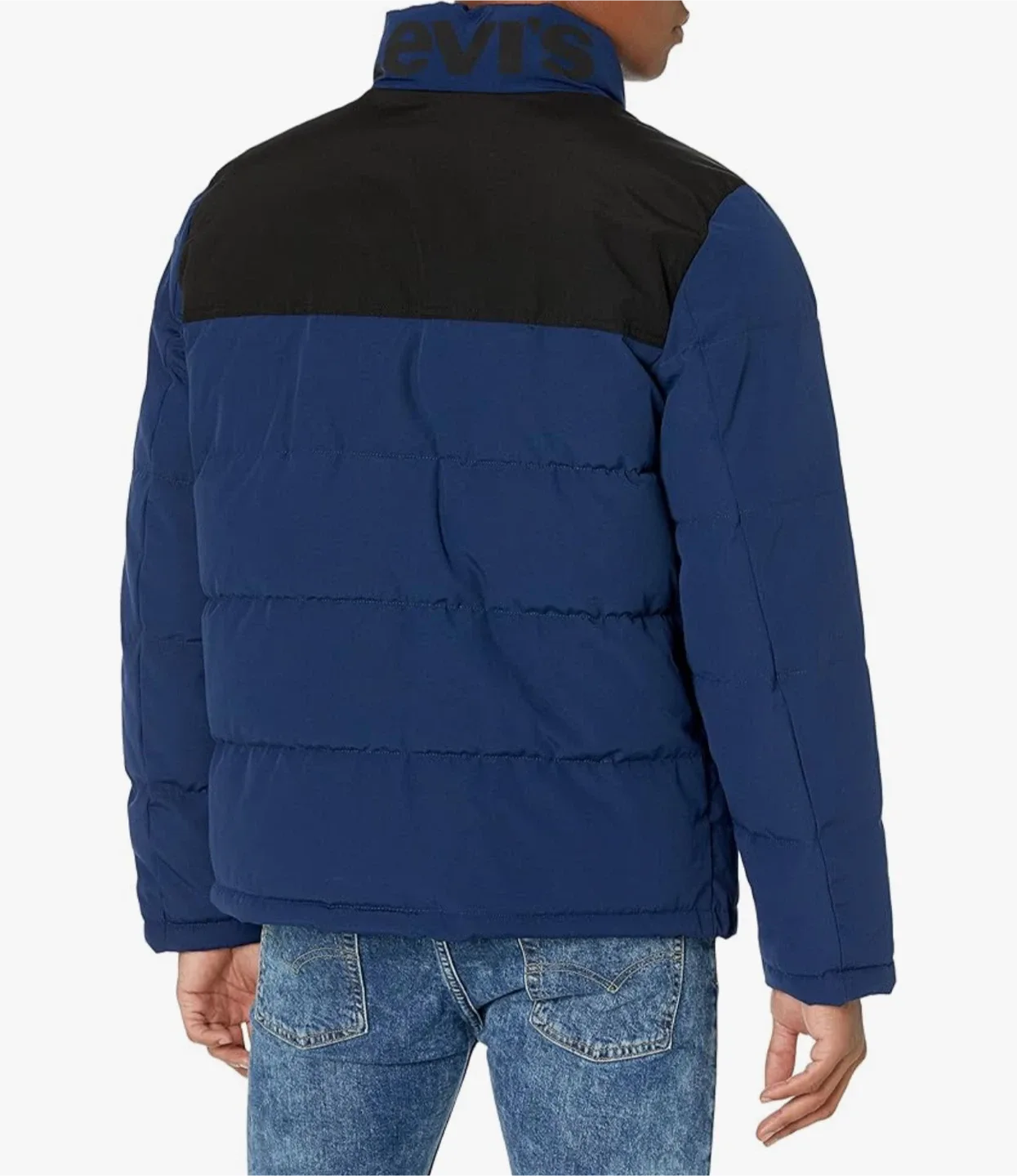 Levi's Blue Puffer Jacket image indicator(3)