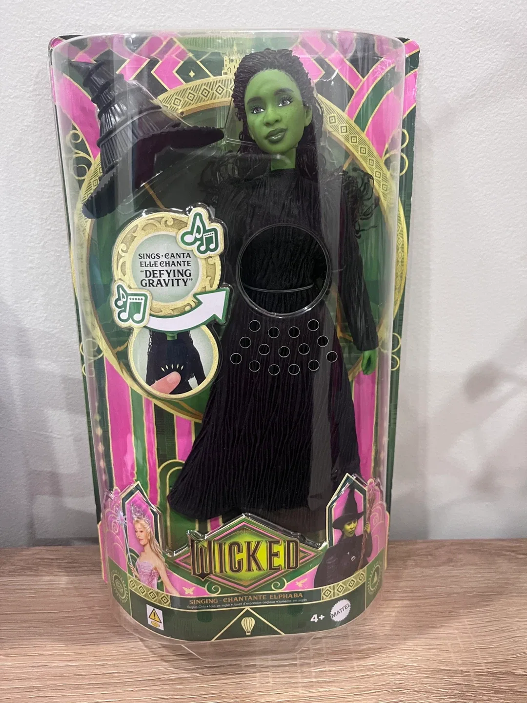 Wicked Singing Elphaba Doll - New in Box!