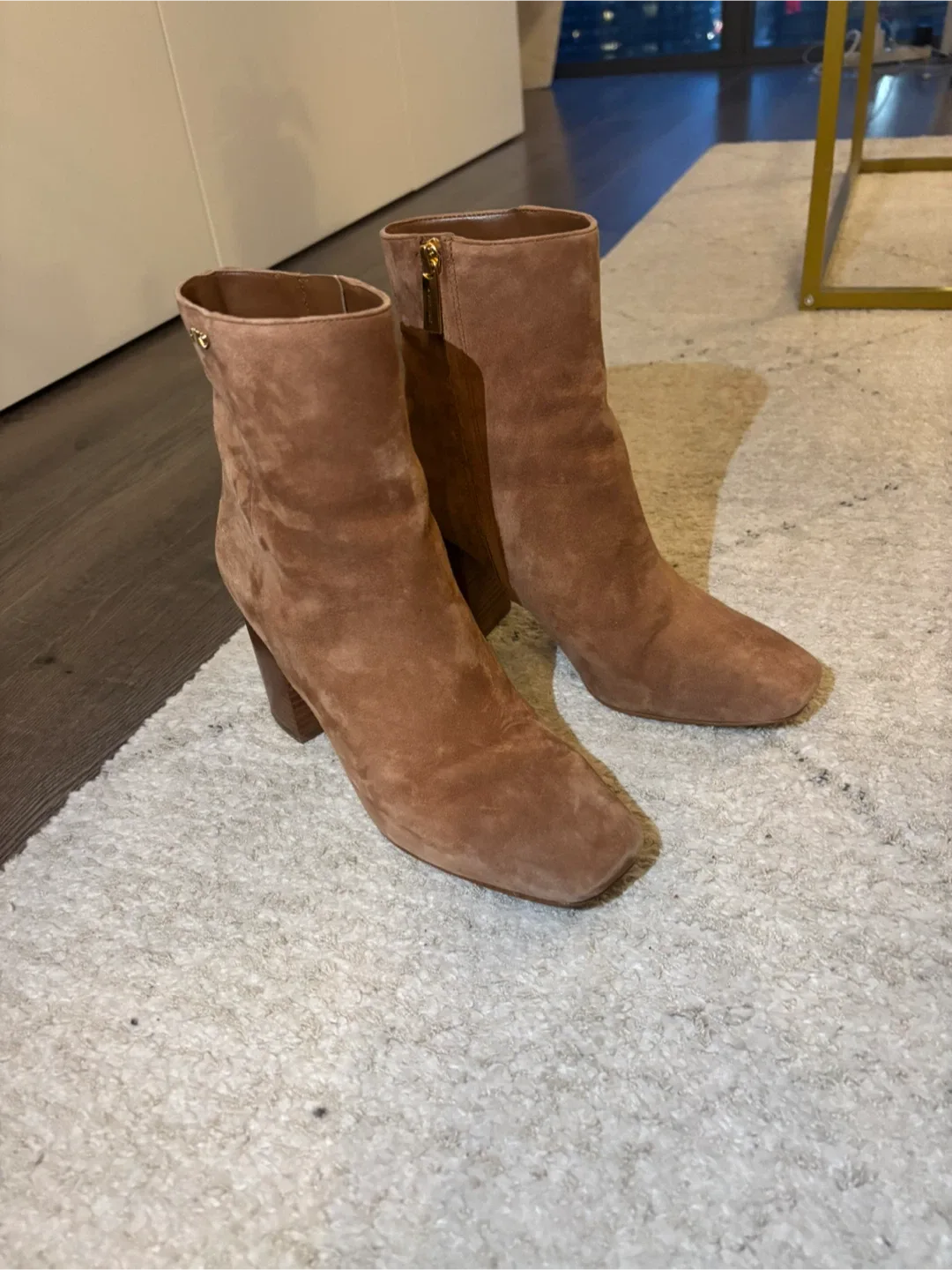 Michael Kors Brown Suede Booties - Size 6.5 image indicator(2)