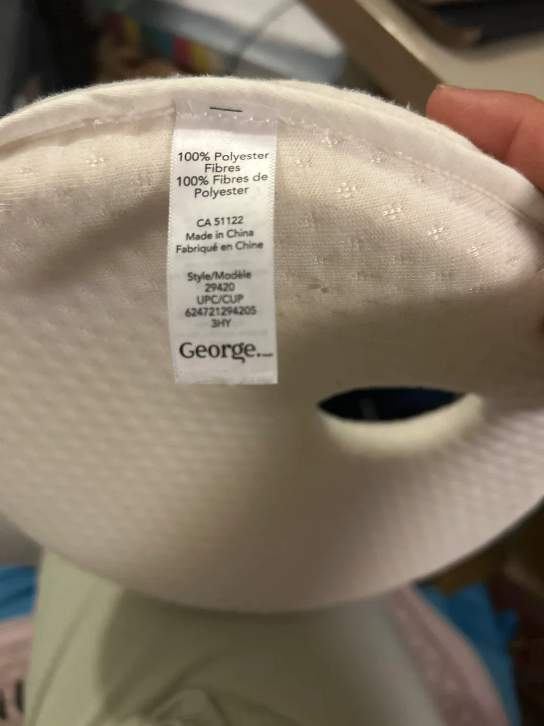 George Baby Head Support Pillow - White image indicator(2)