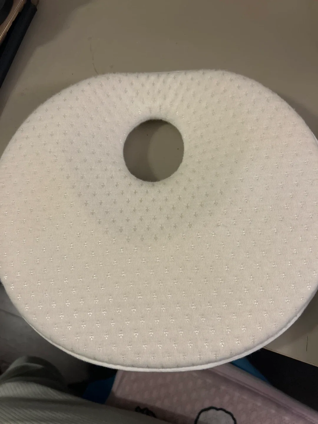 George Baby Head Support Pillow - White