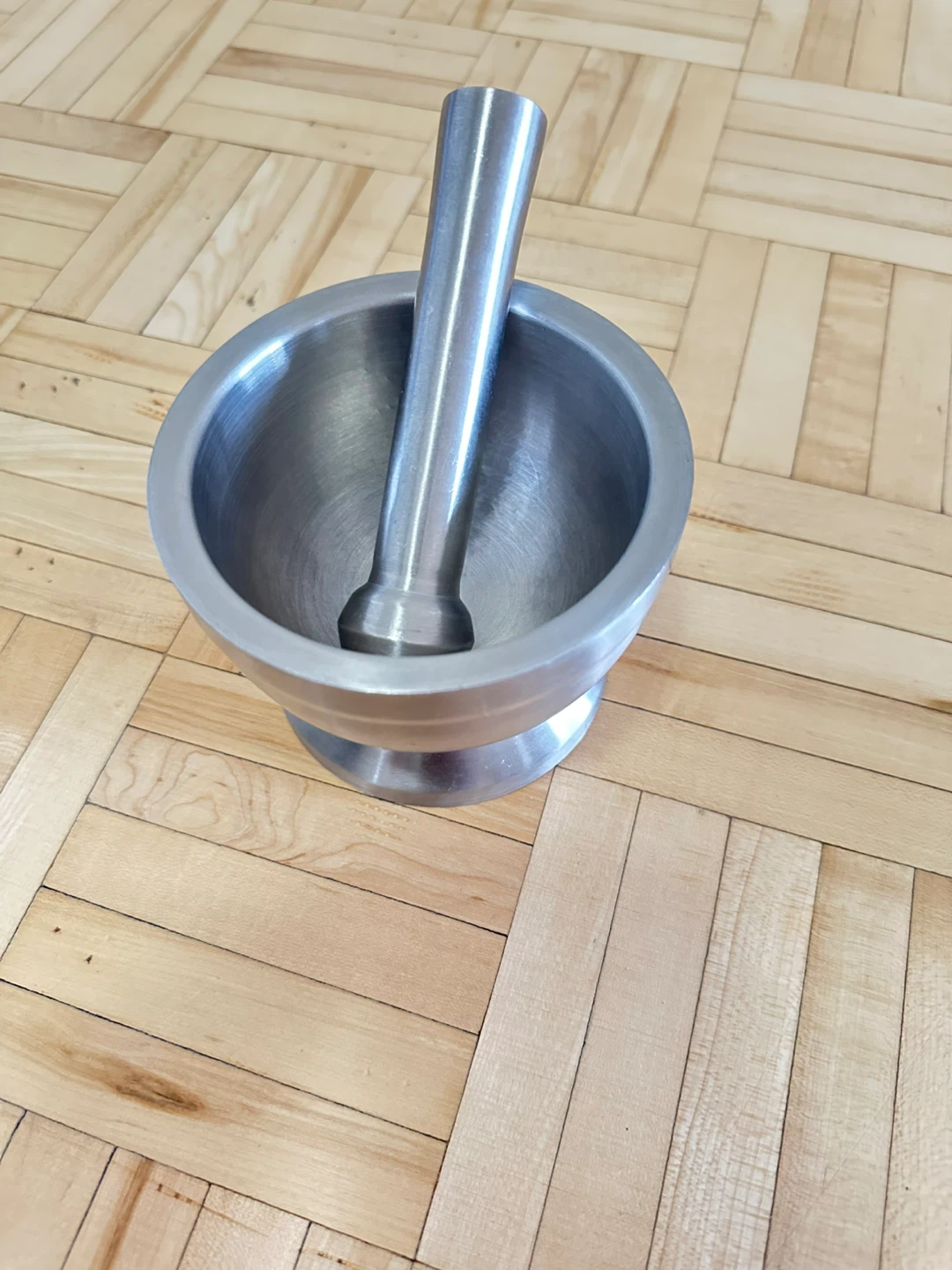 Stainless Steel Mortar and Pestle - photo 2