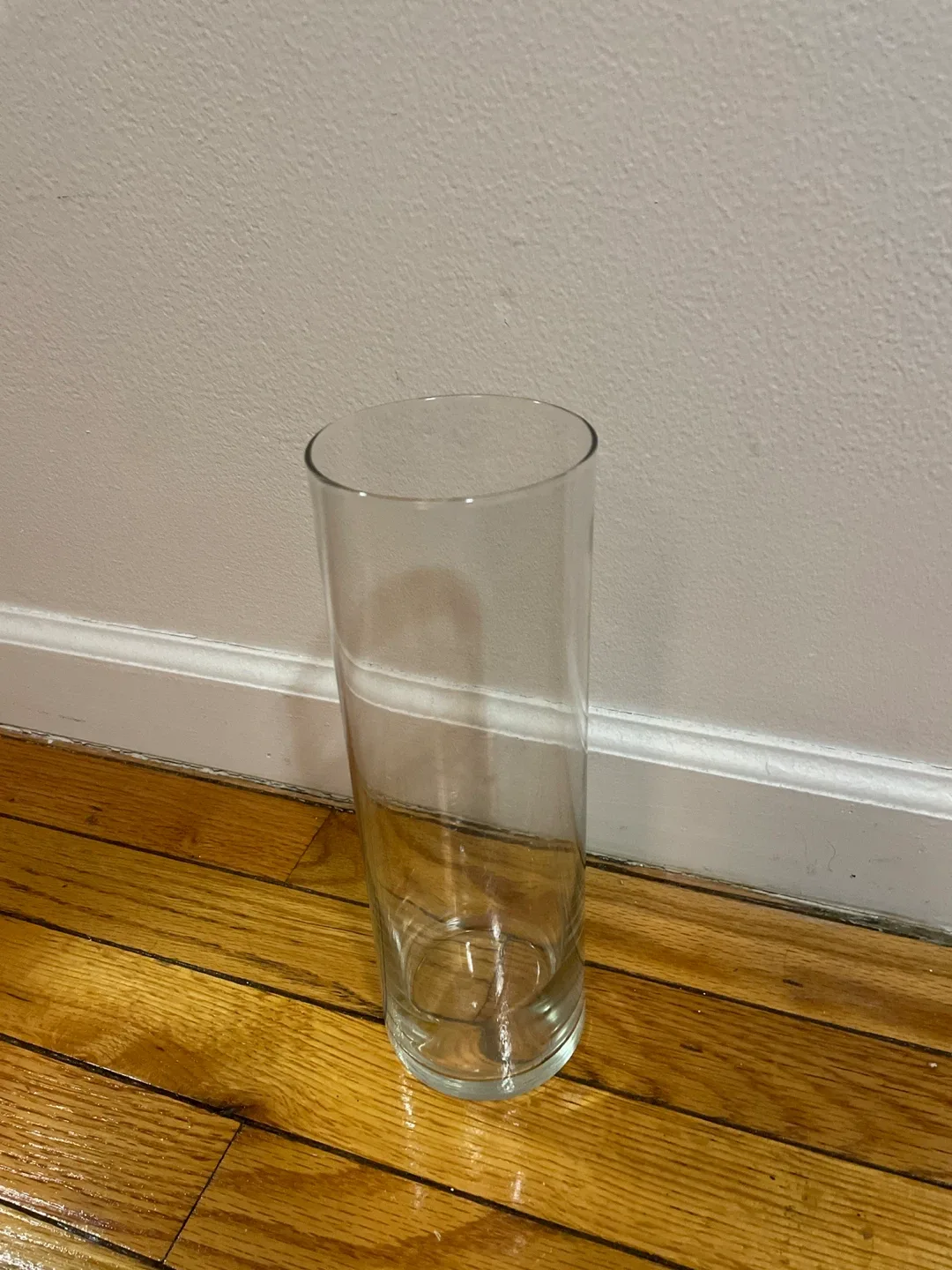 Clear Glass Vase