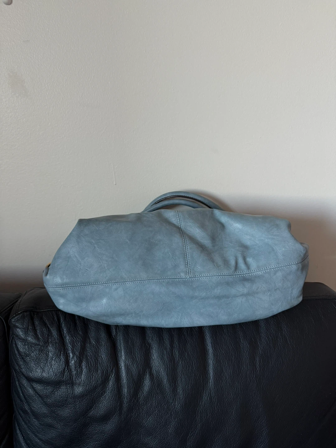 Mia K Farrow Blue Tote Bag - photo 5