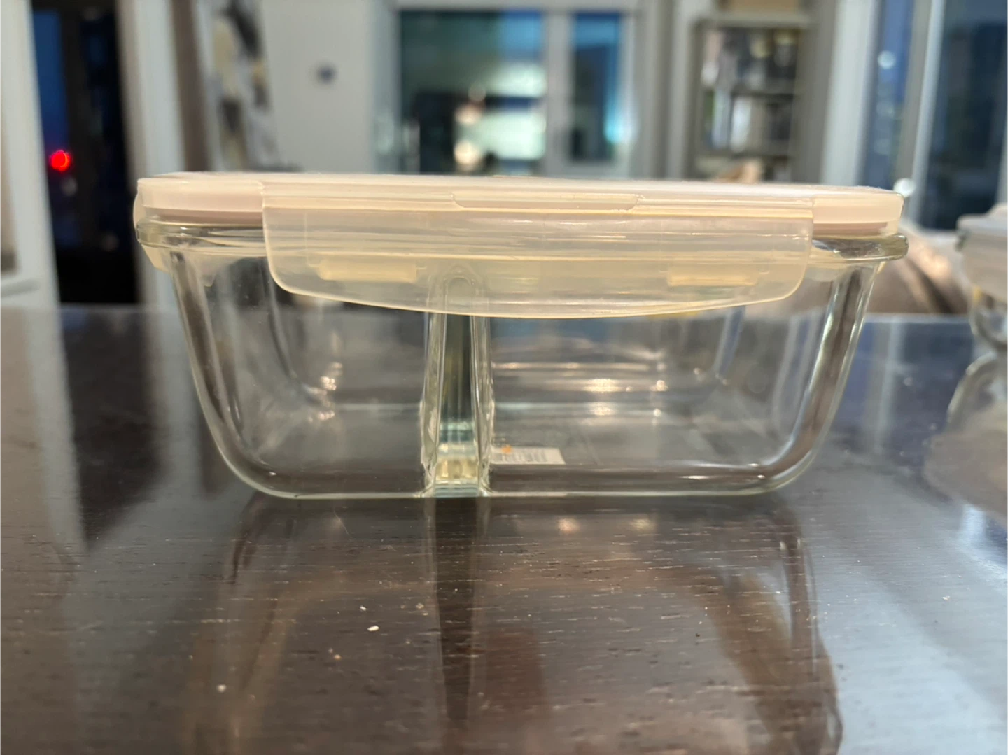 Lock&lock Glass Food Container with Lid 10.5×15cm×6cm