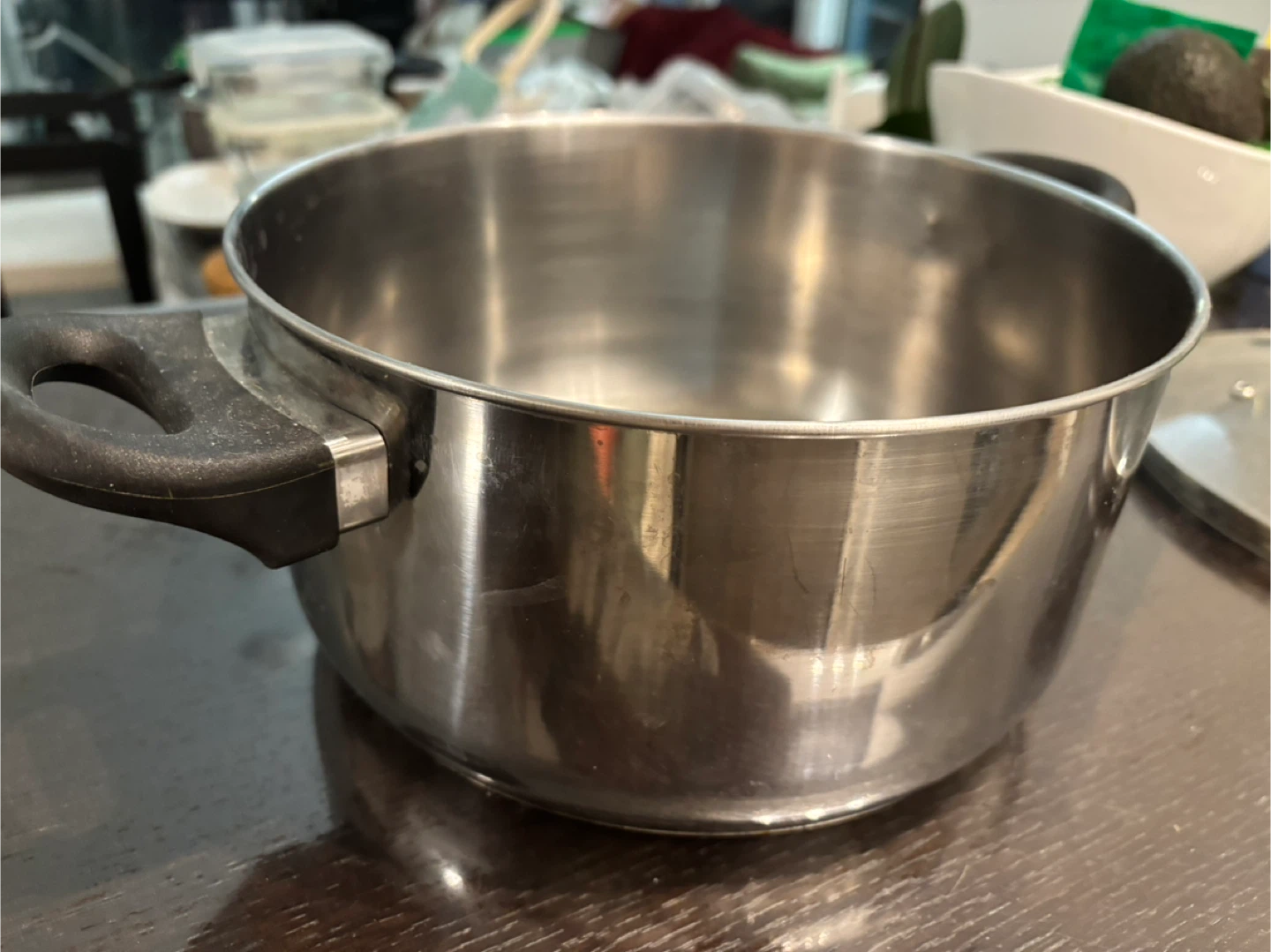 Stainless Steel Pot with Lid - photo 2