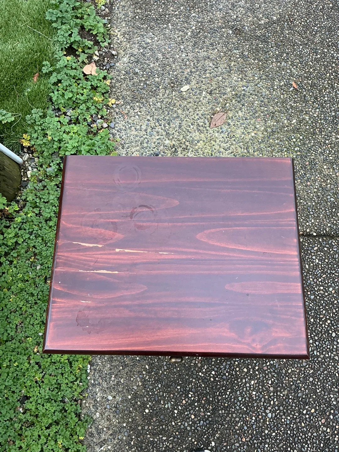 Wooden Nightstand with 2 Drawers image indicator(2)