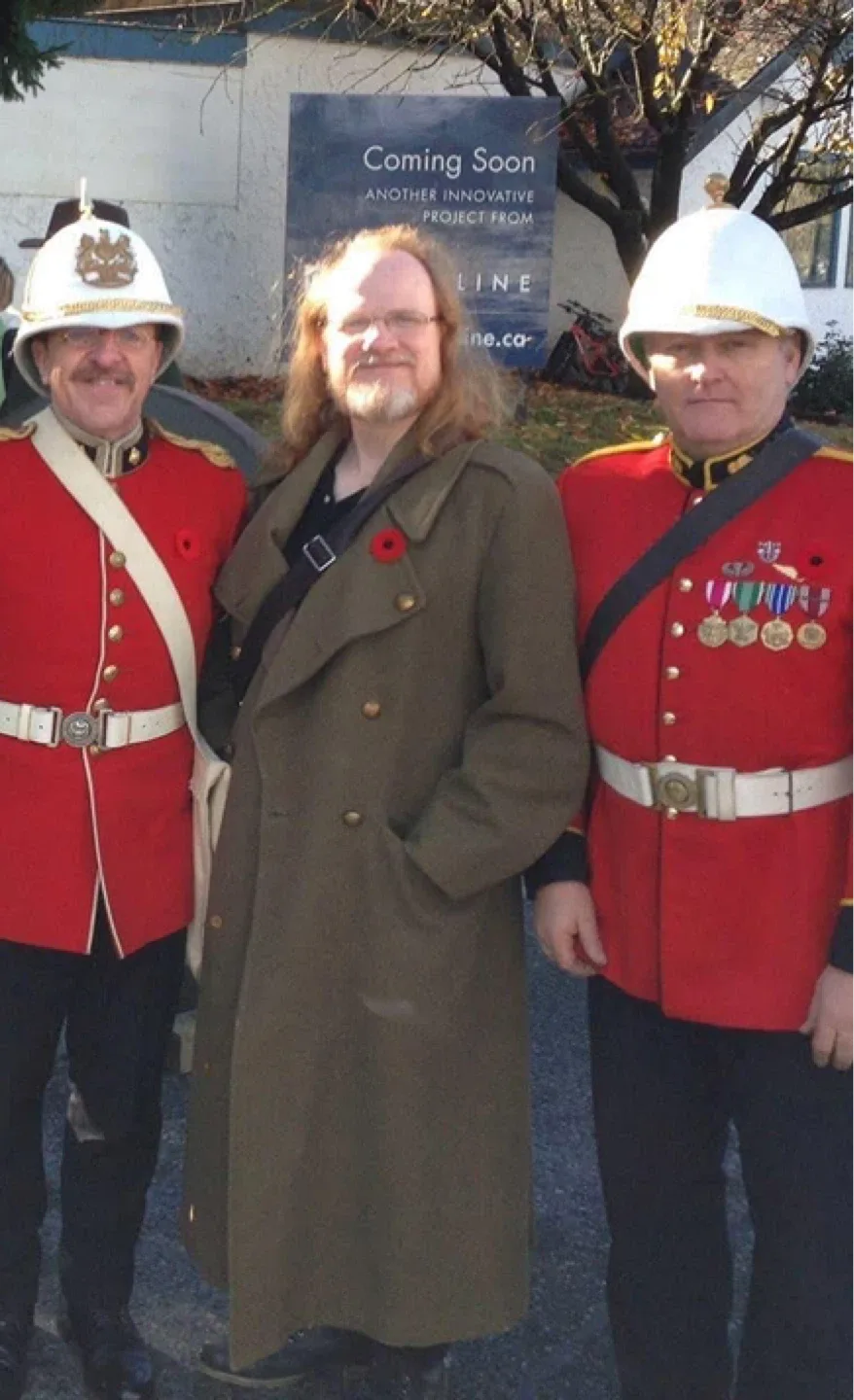 Vintage Canadian Military Great Coat